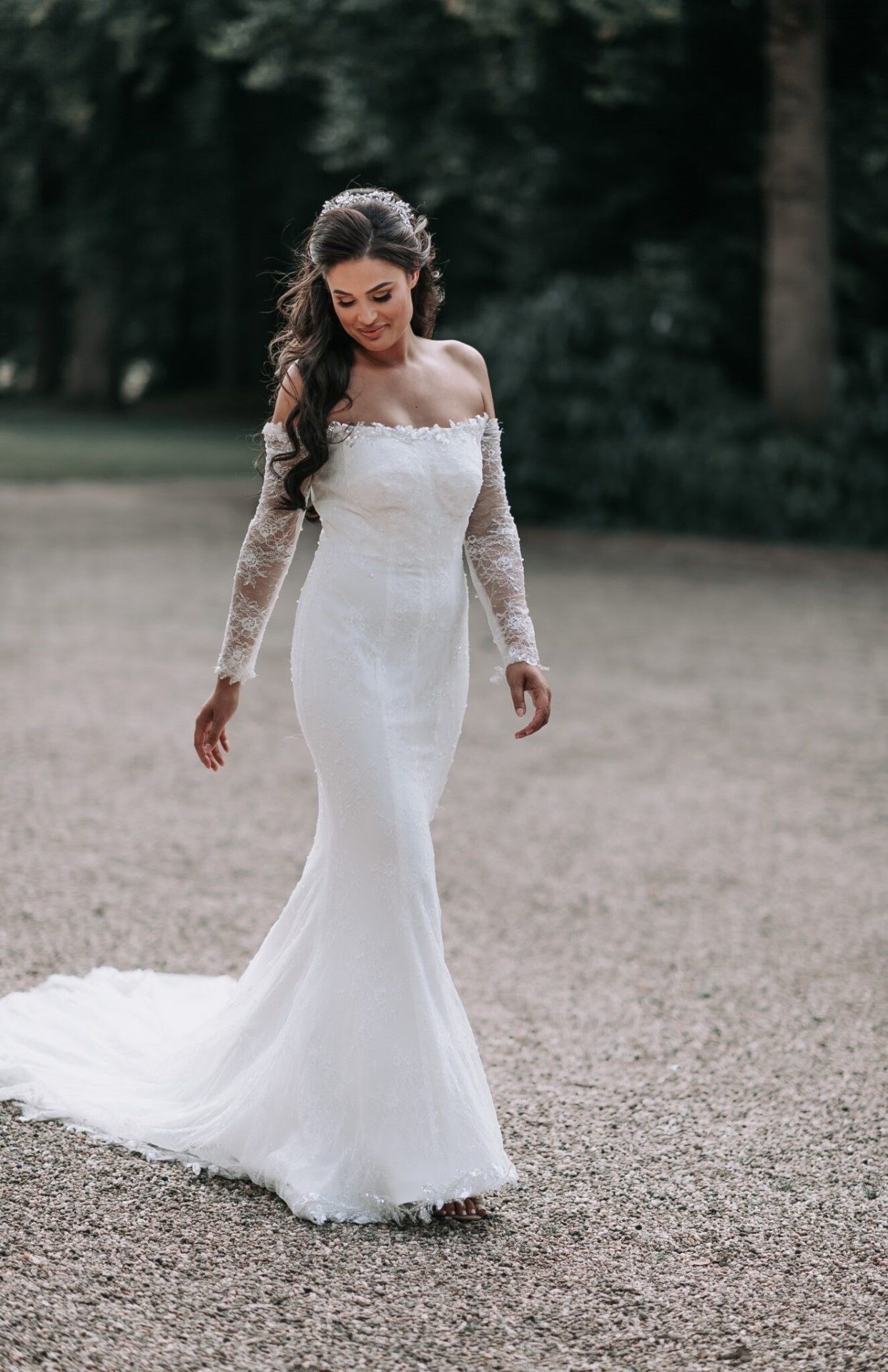 Alberto Axu trouwjurk Monica