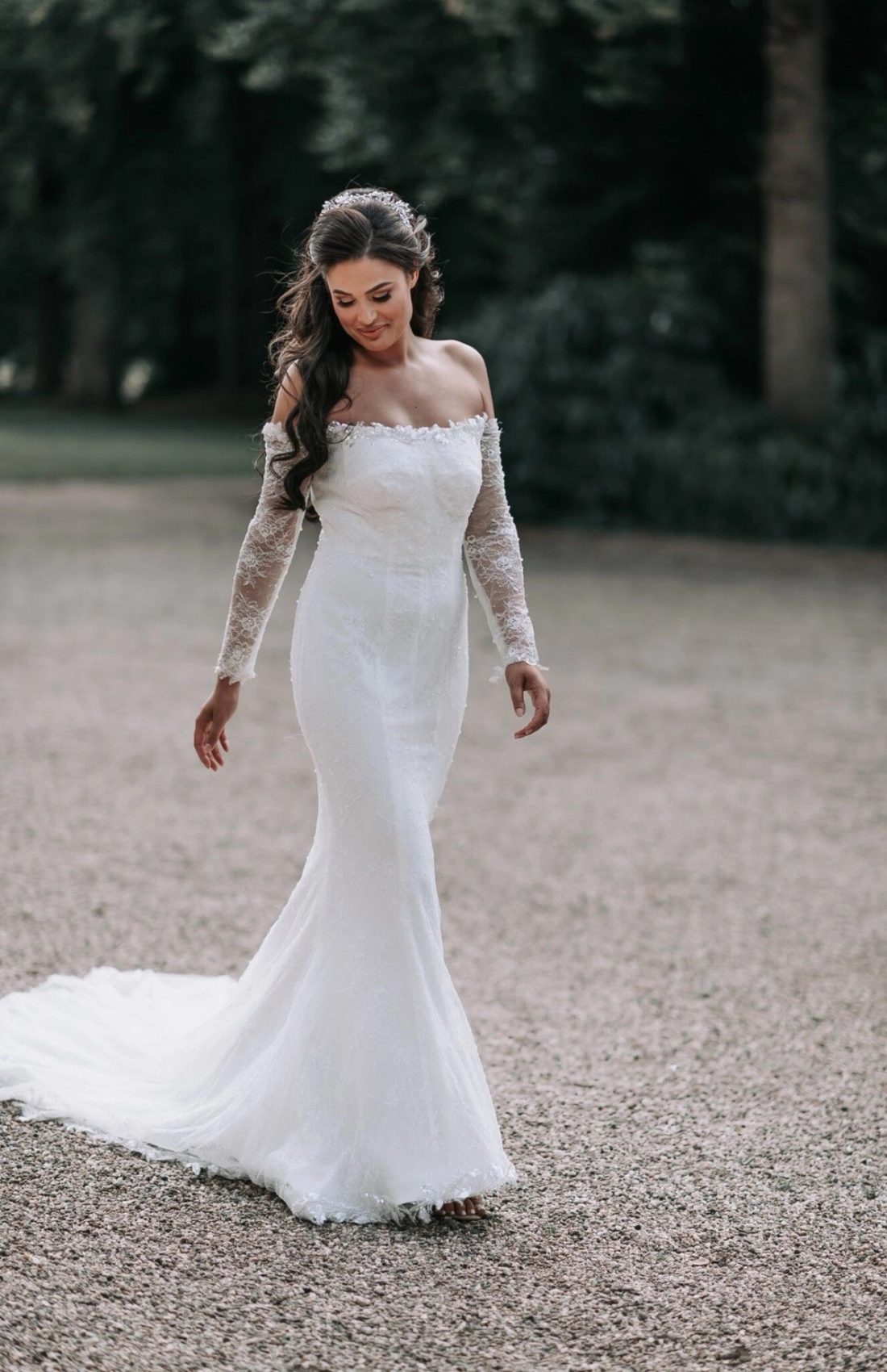 Alberto Axu trouwjurk Monica