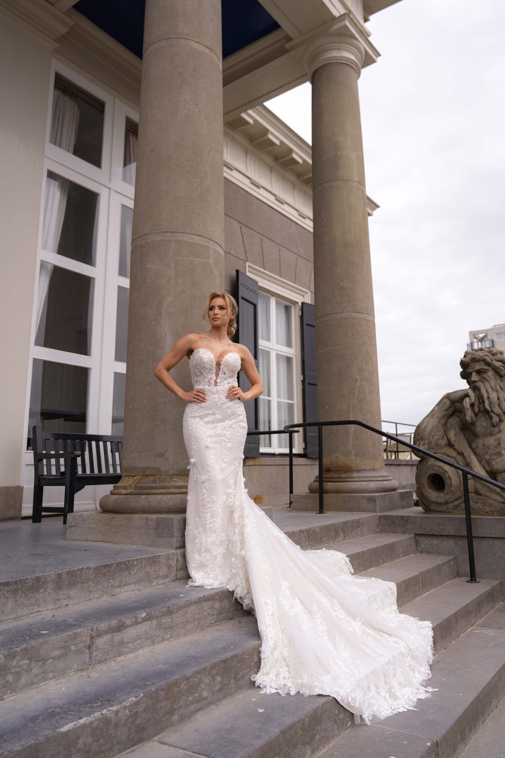 Mermaid Trouwjurken Collectie 2024 2025 Alberto Axu 86
