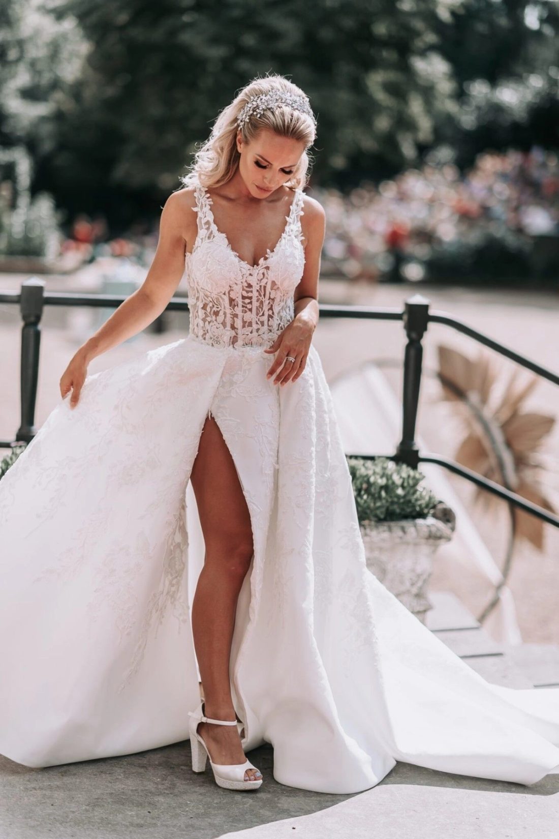 Alberto Axu trouwjurk Sharon