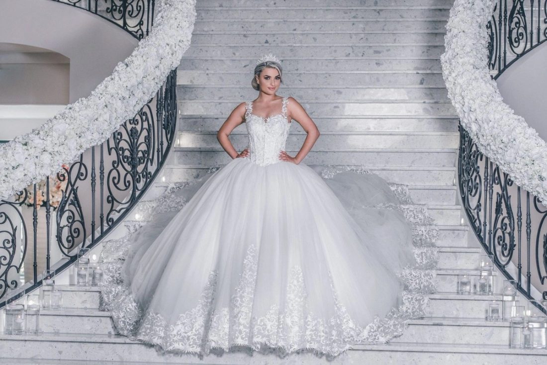 Alberto Axu trouwjurk prinses - Denise
