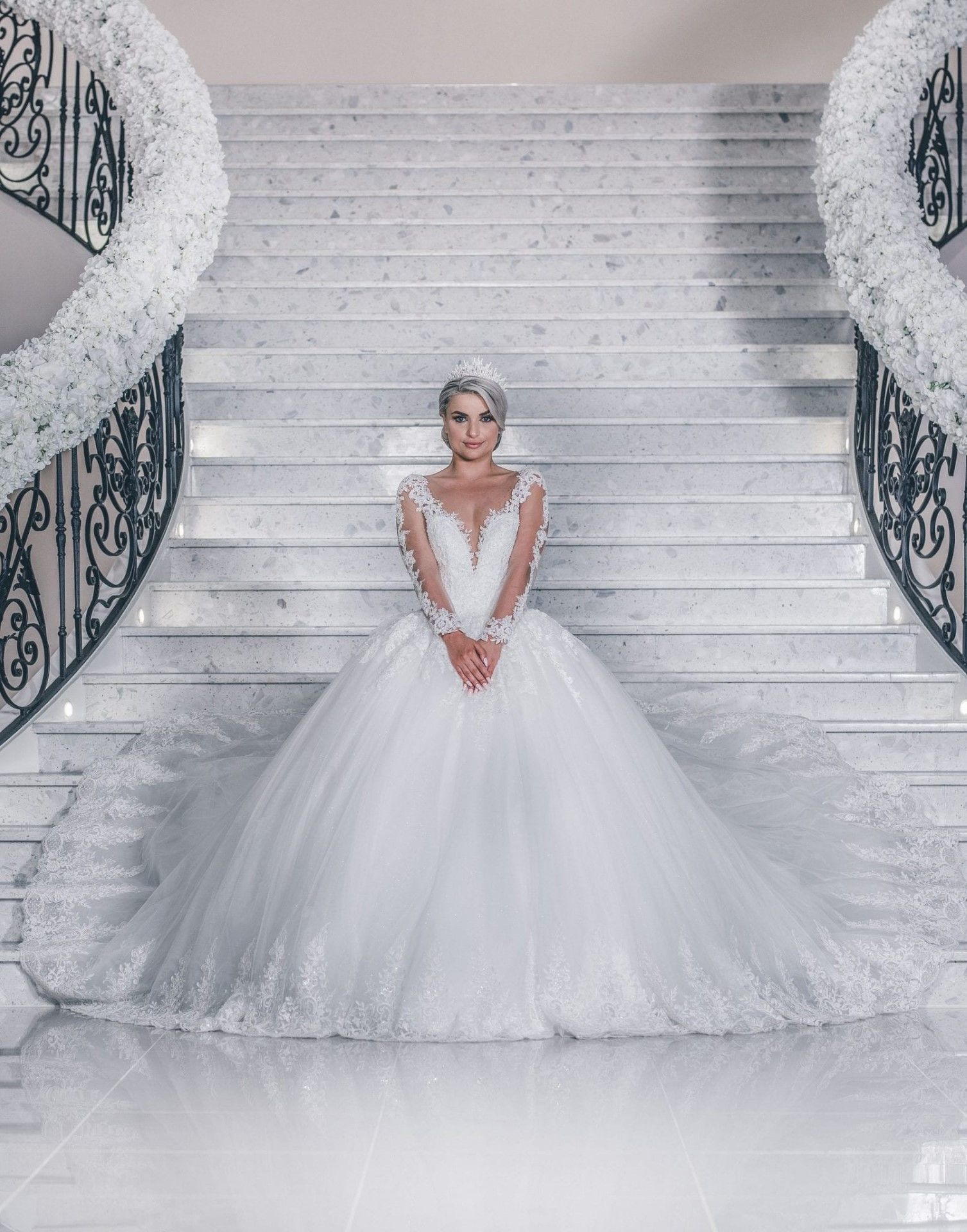 Alberto Axu trouwjurk prinses - Valery