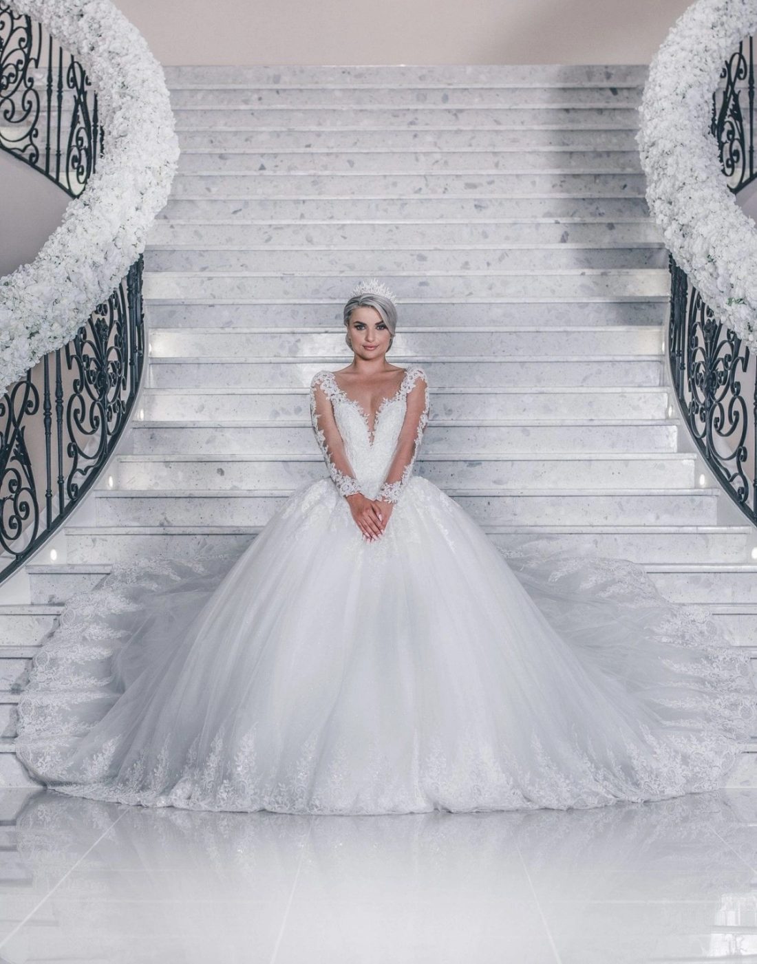Alberto Axu trouwjurk prinses - Valery