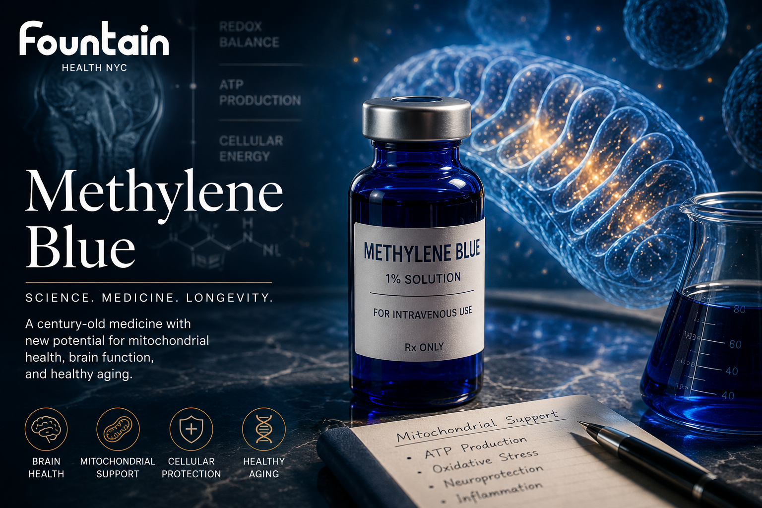 Methylene Blue: The Science Behind One of Medicine's Most Unexpected Molecules