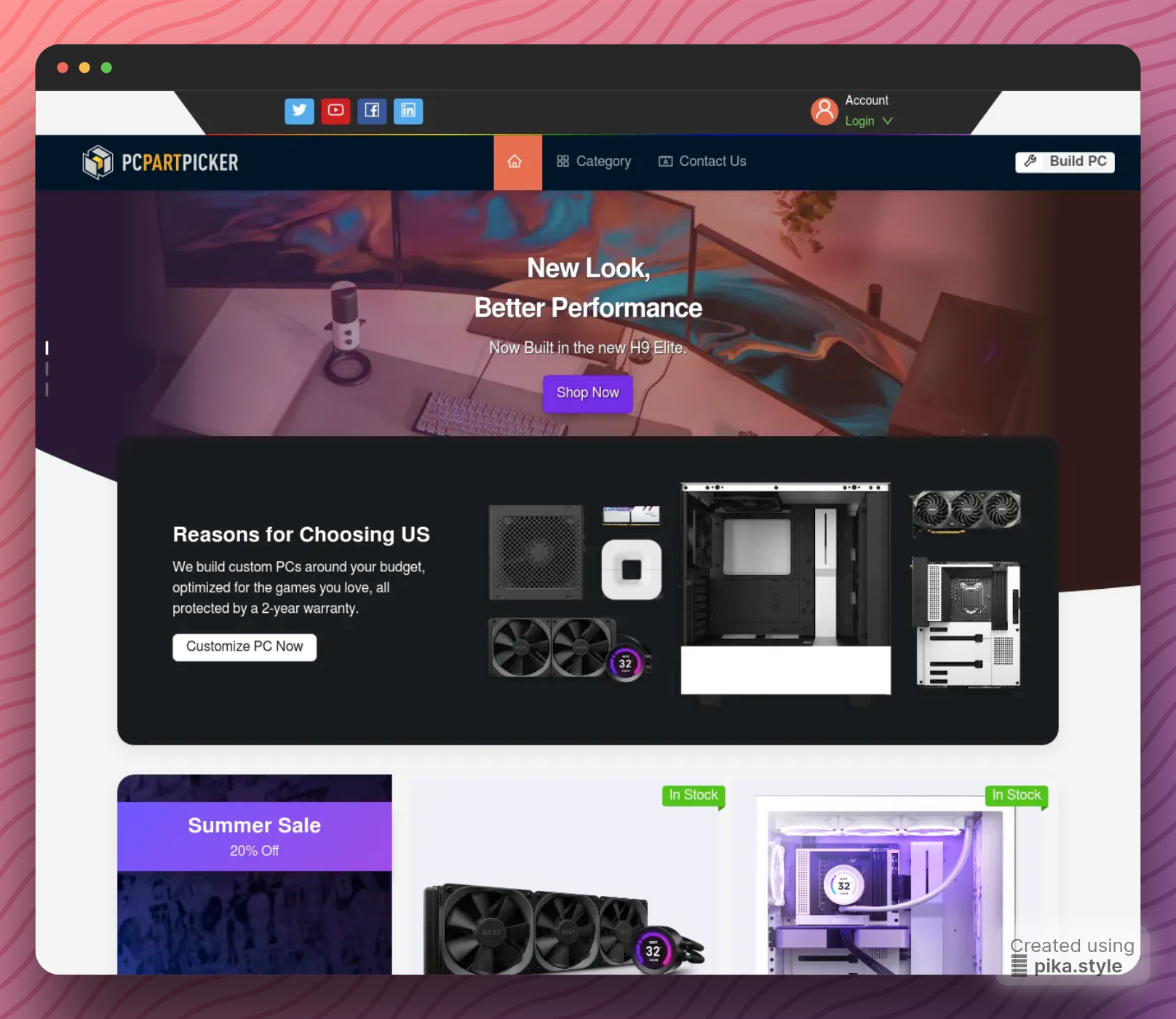 Pc Builder - NextJs || 2023