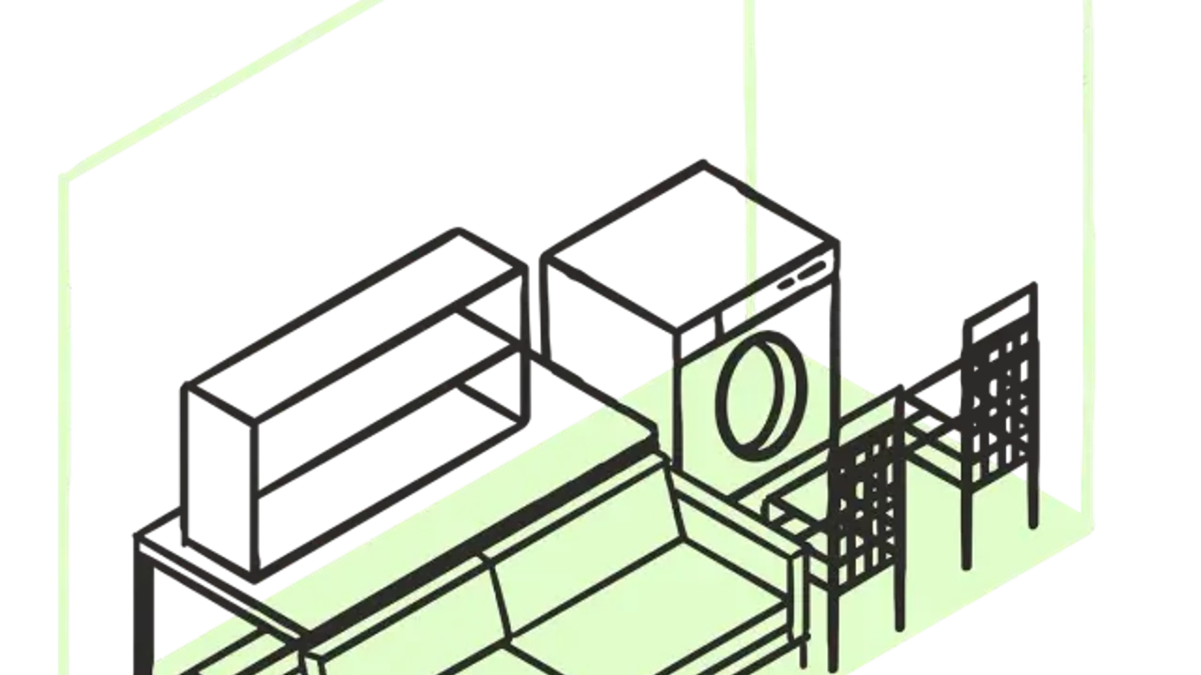 Diagram of 5x10 storage unit