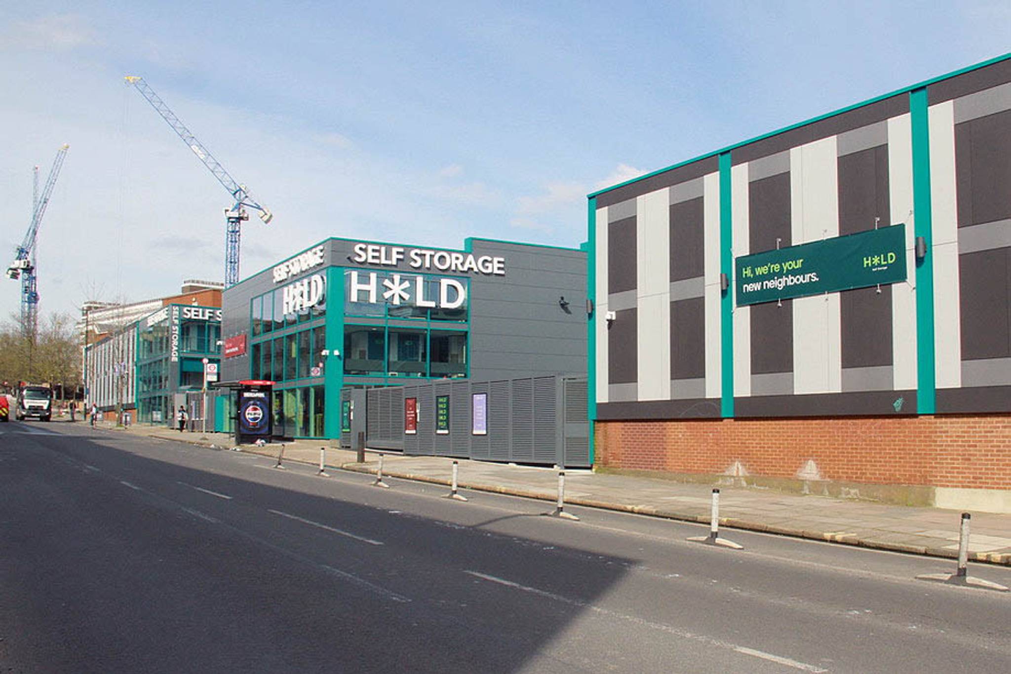HOLD large self storage facility in London
