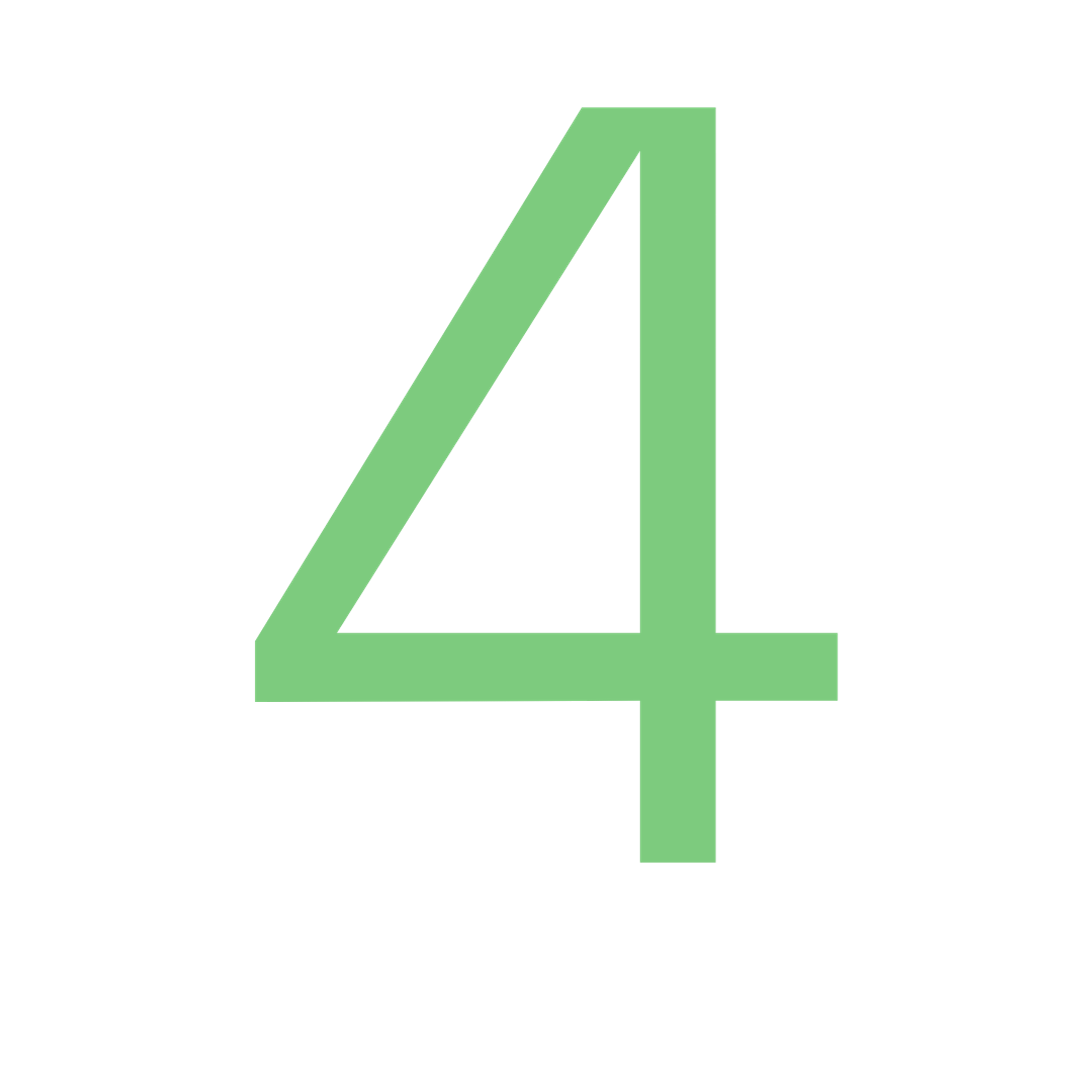green number 4