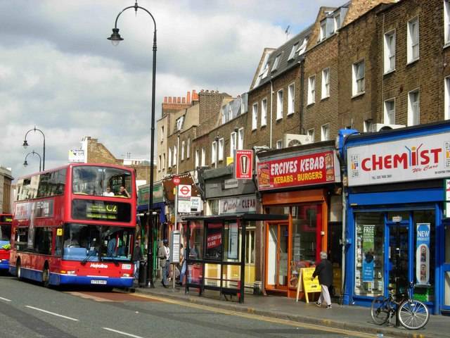 commerical street in london