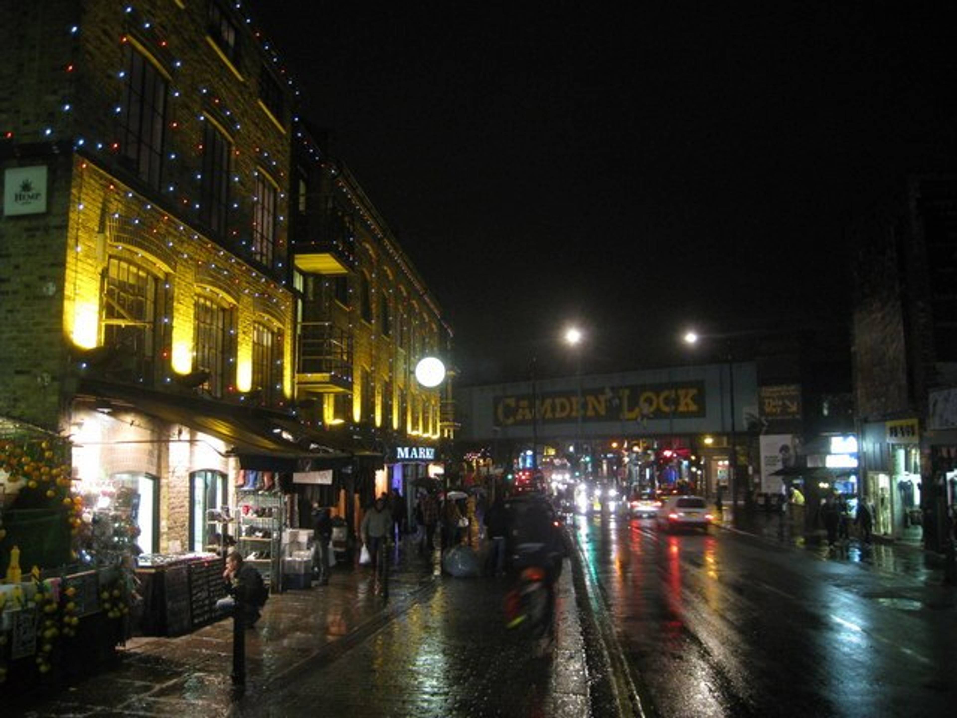 Camden at night