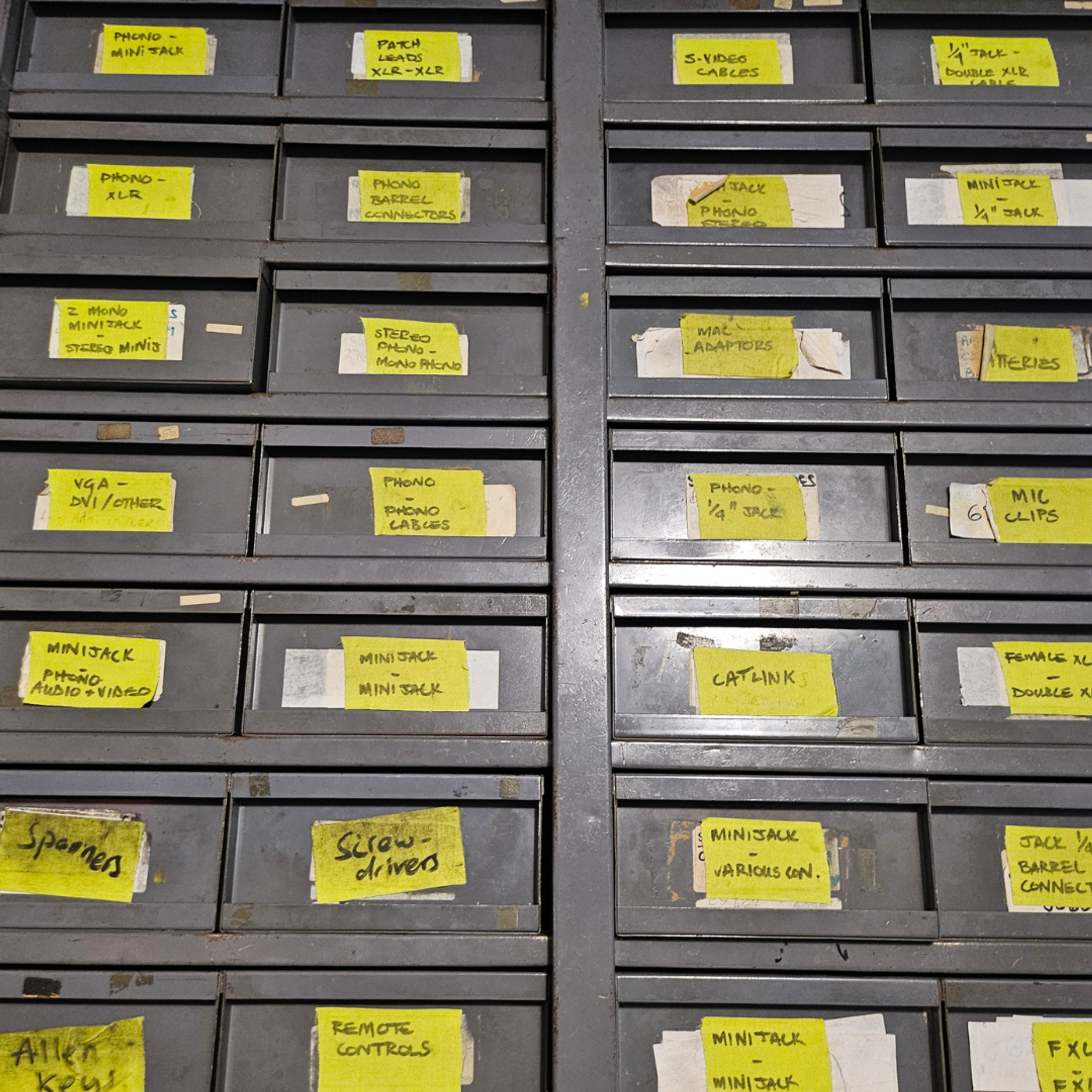 John uses his unit as a workshop as well as for storage