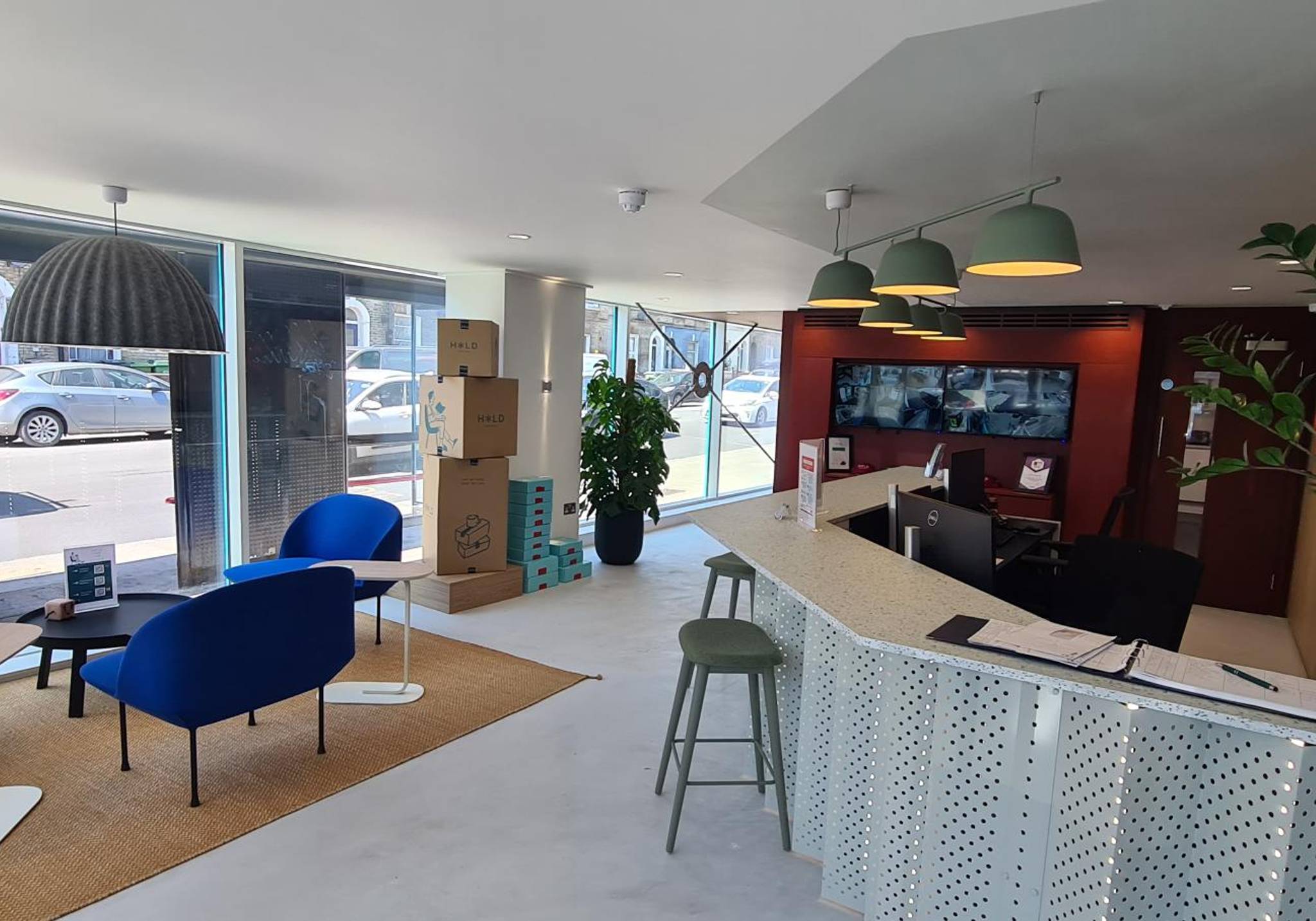 Internal view of HOLD Self Storage in Kings Cross, highlighting self-storage options for customers..