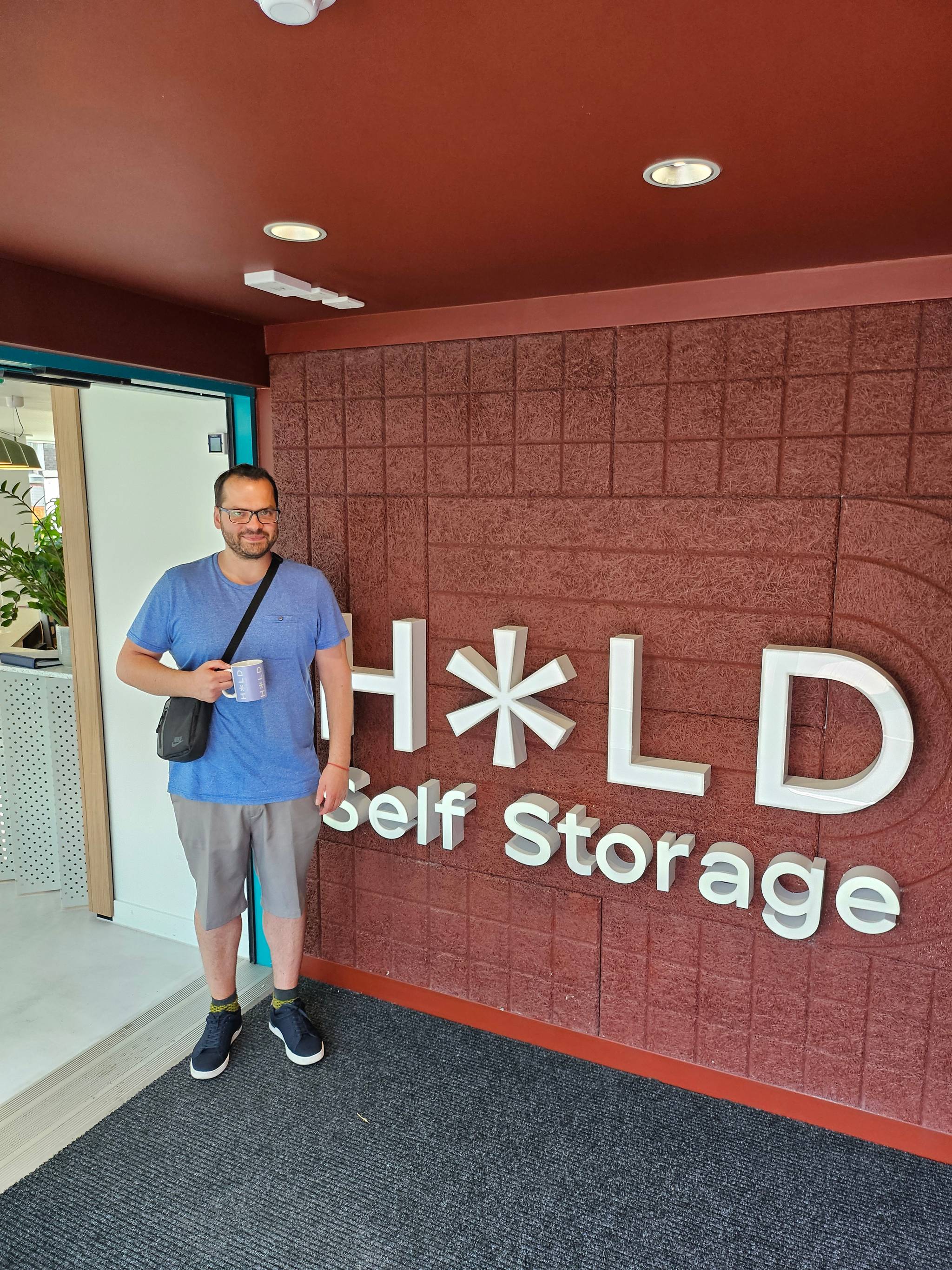 Hold business storage customer