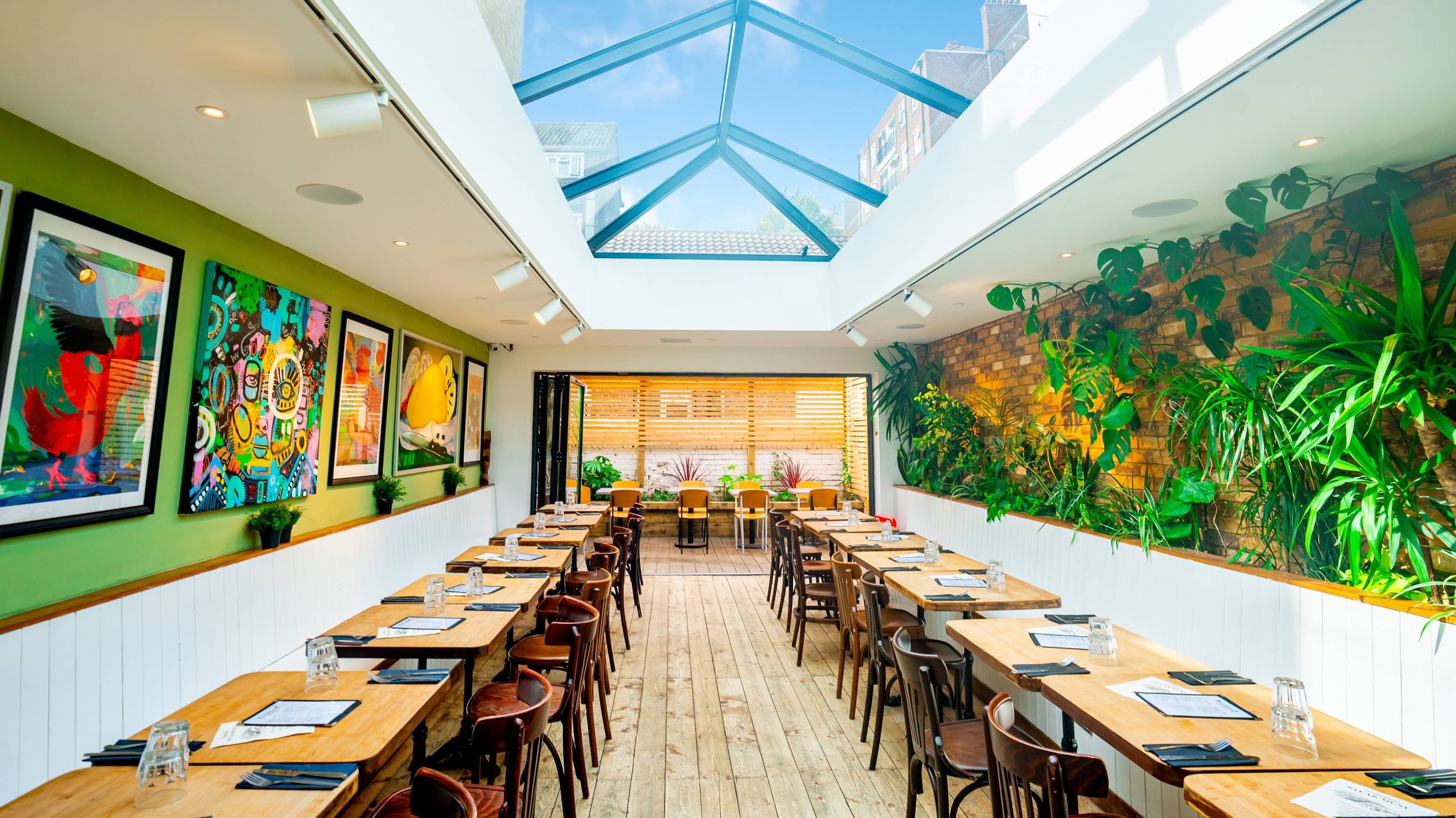 interior of guanabana restaurant