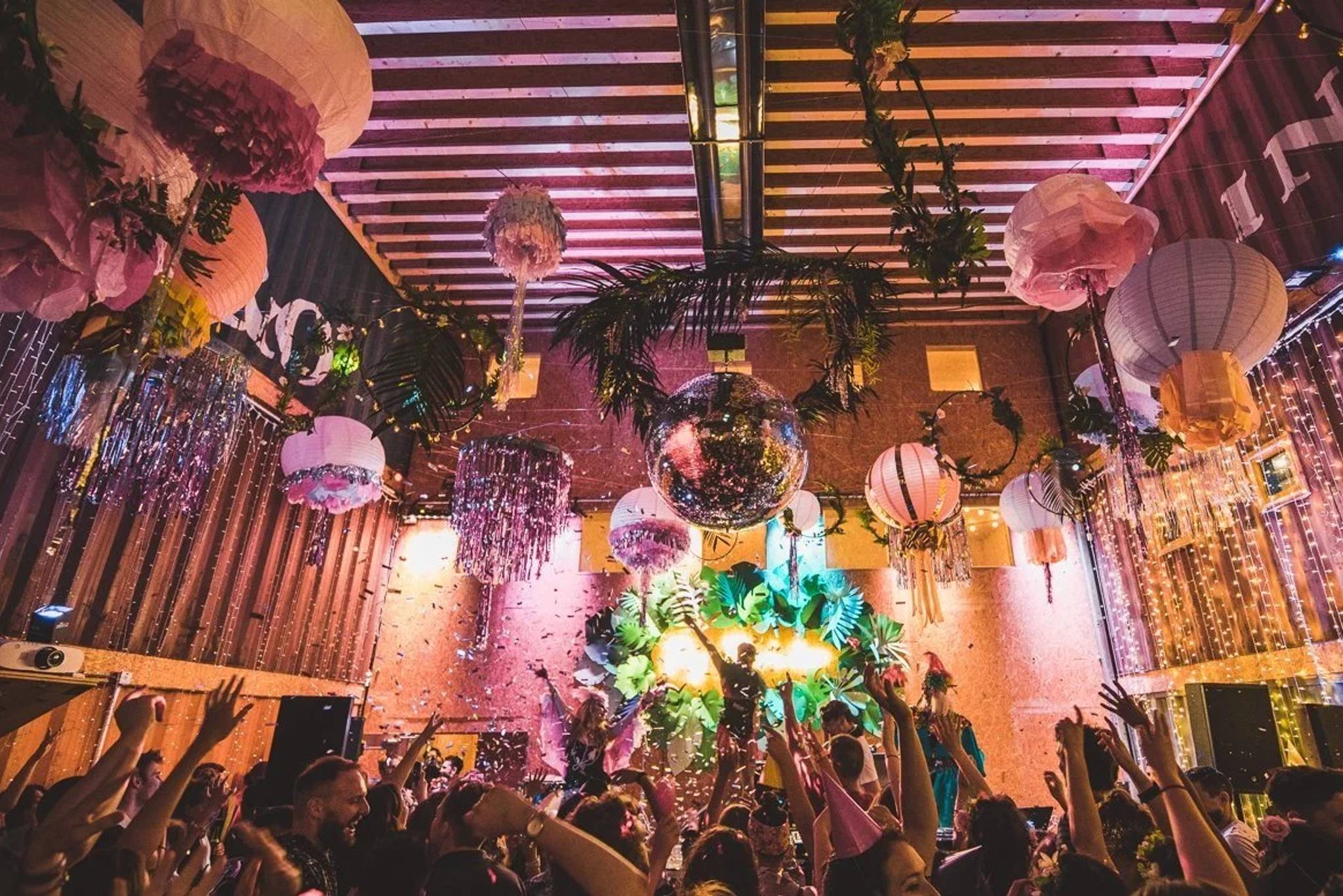 pop brixton event colourful venue crowd