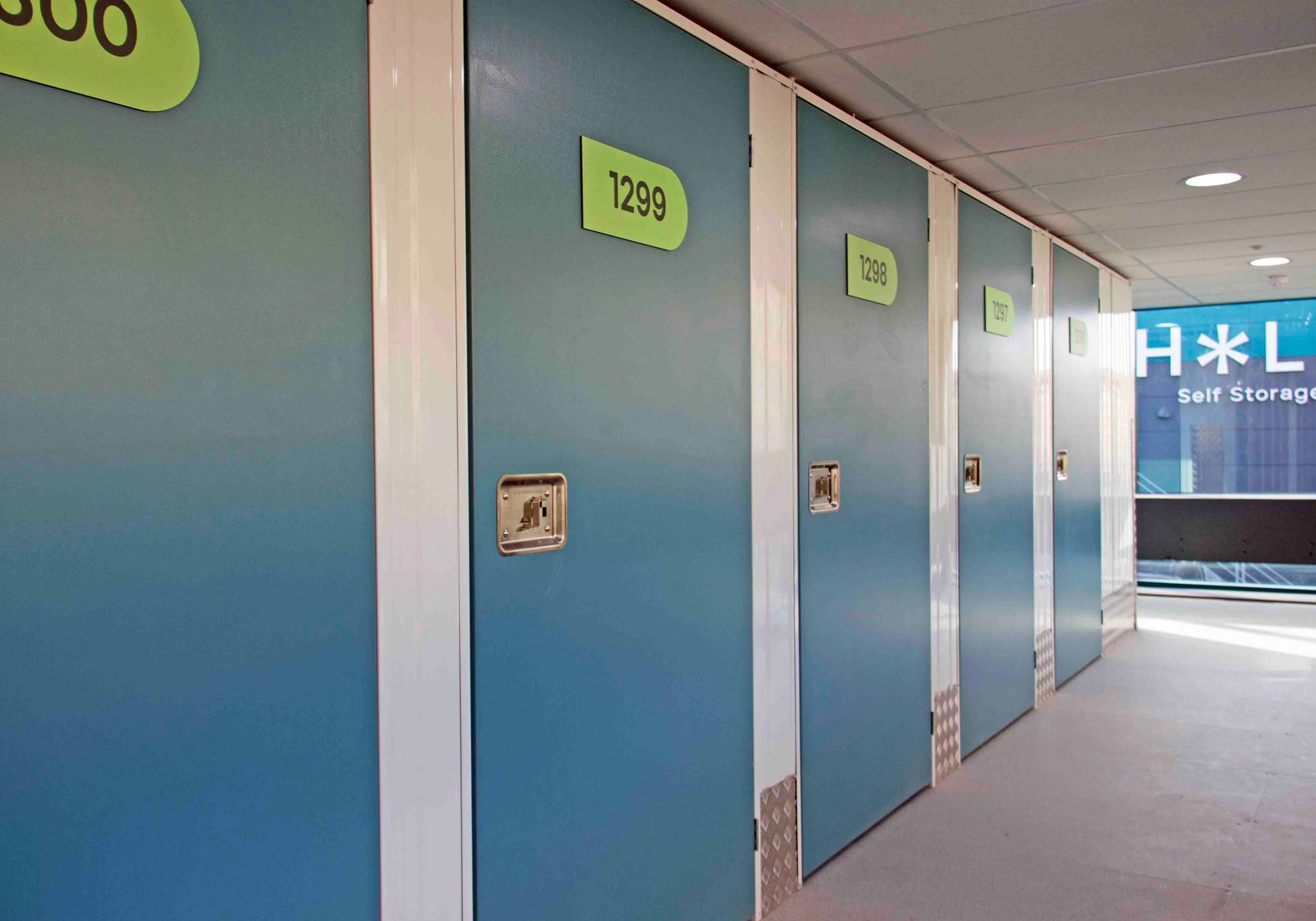 Internal view of HOLD Self Storage in Kings Cross, highlighting self-storage options for customers..