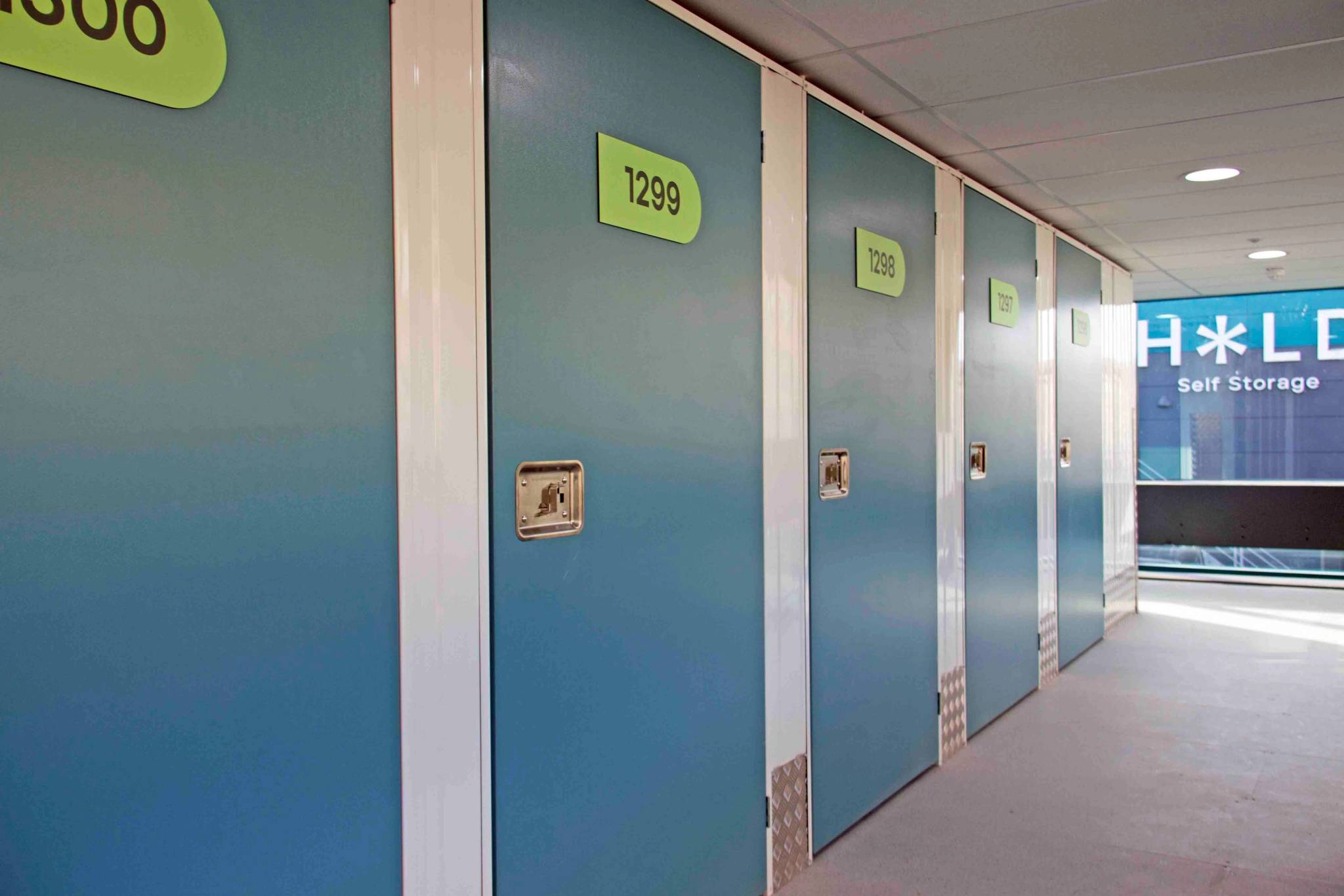 Storage rooms of all sizes at HOLD Kings Cross