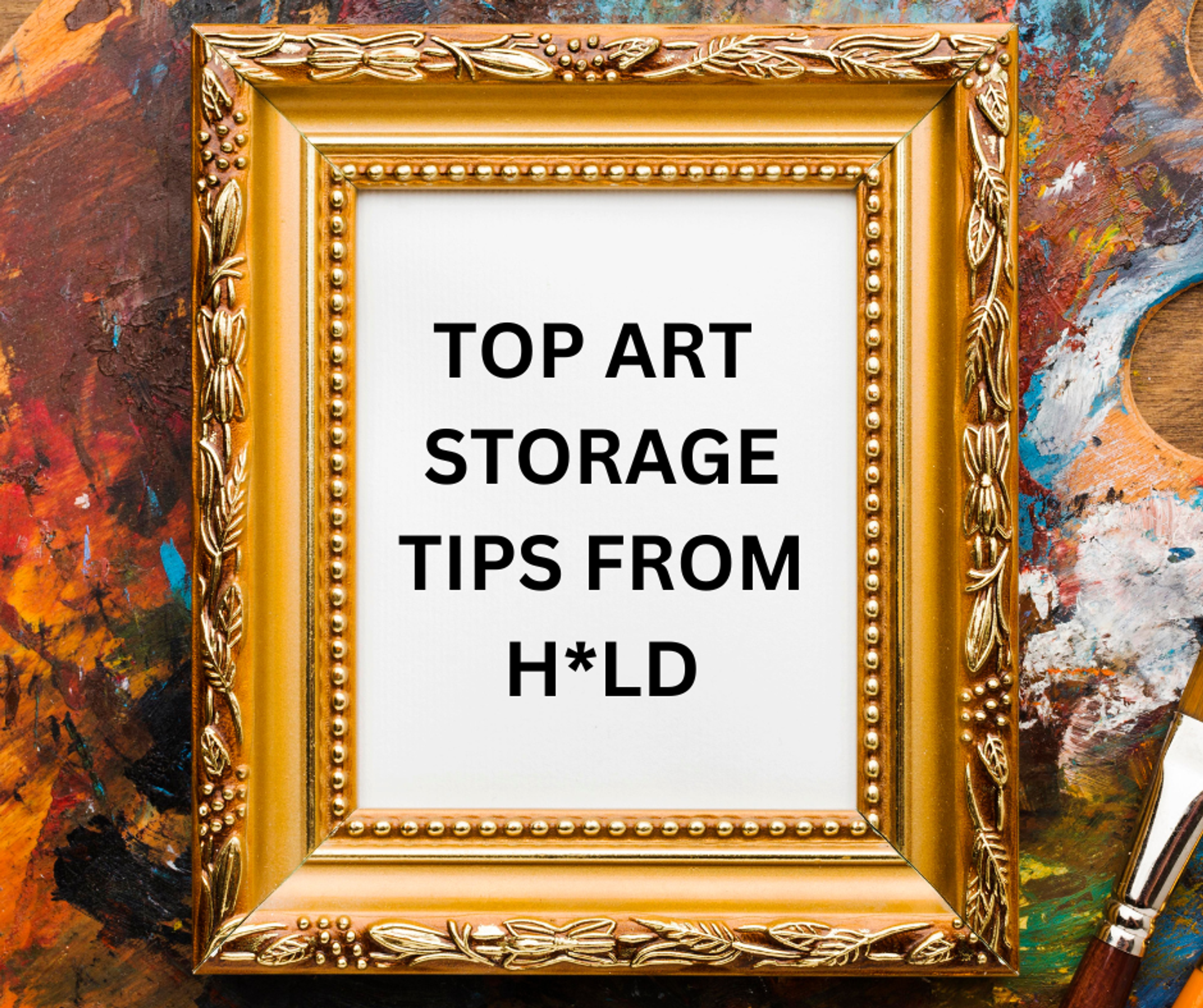 Storage for fine art