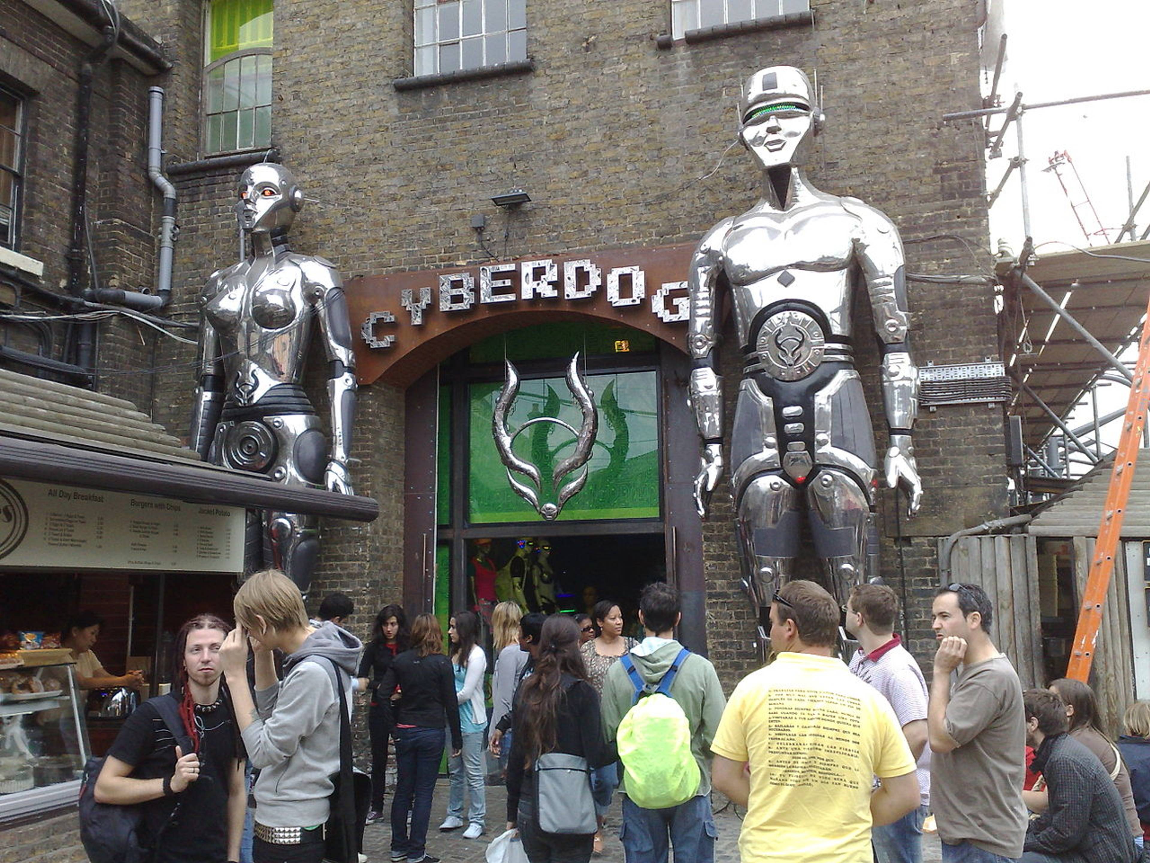 Cyberdog shop facade