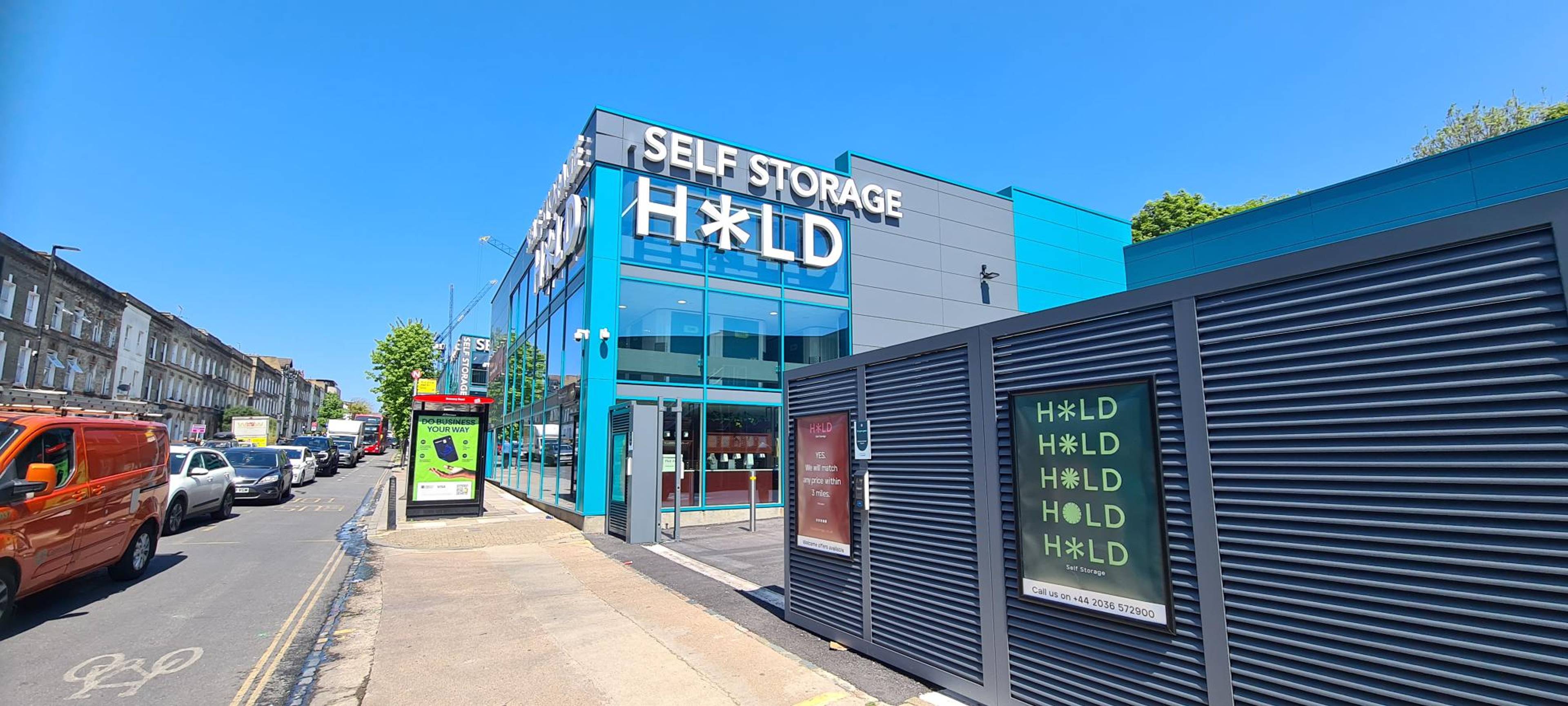HOLD storage facility from outside