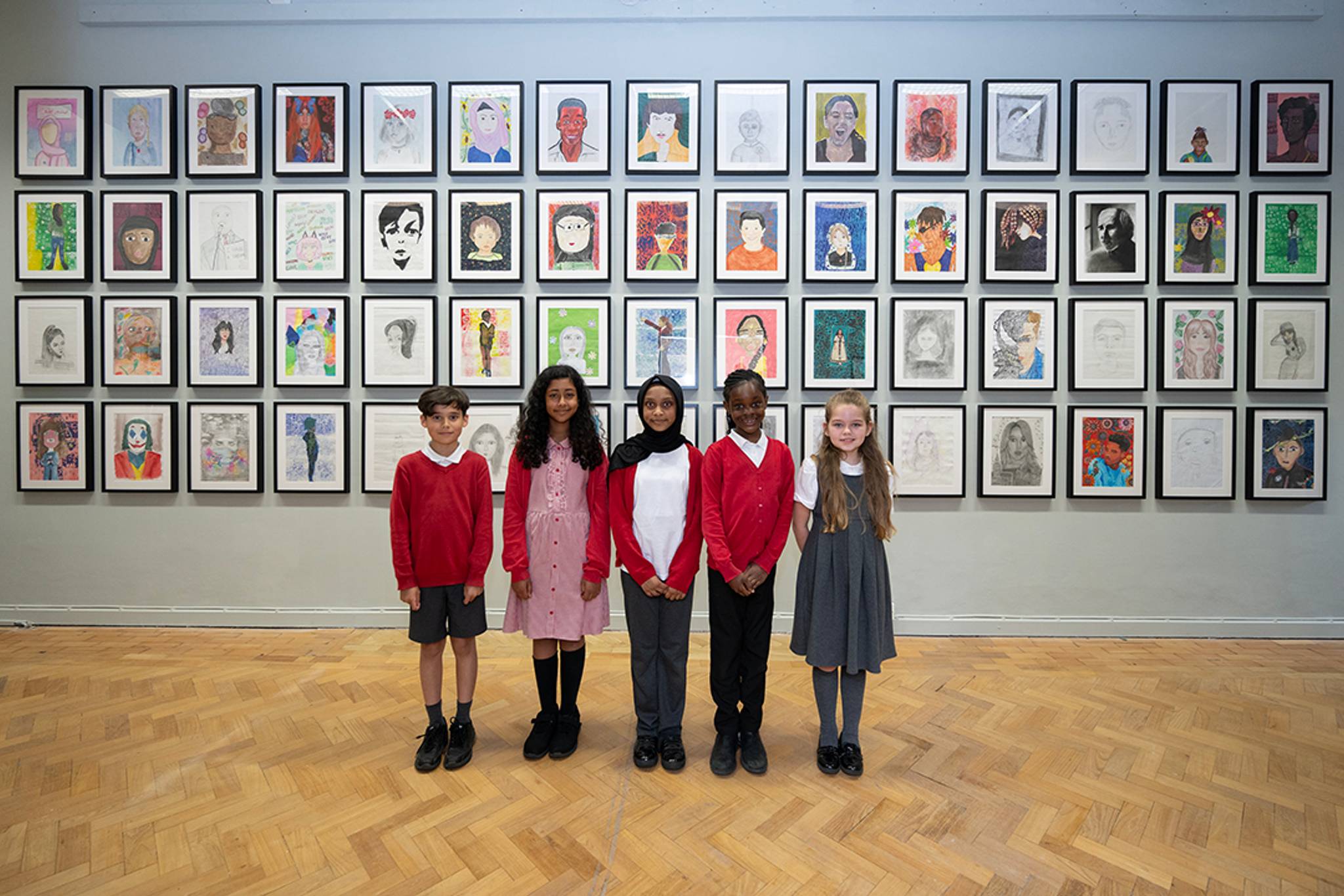 Schools Exhibition launch at SPACE Ilford. Photo: David Mirzoeff