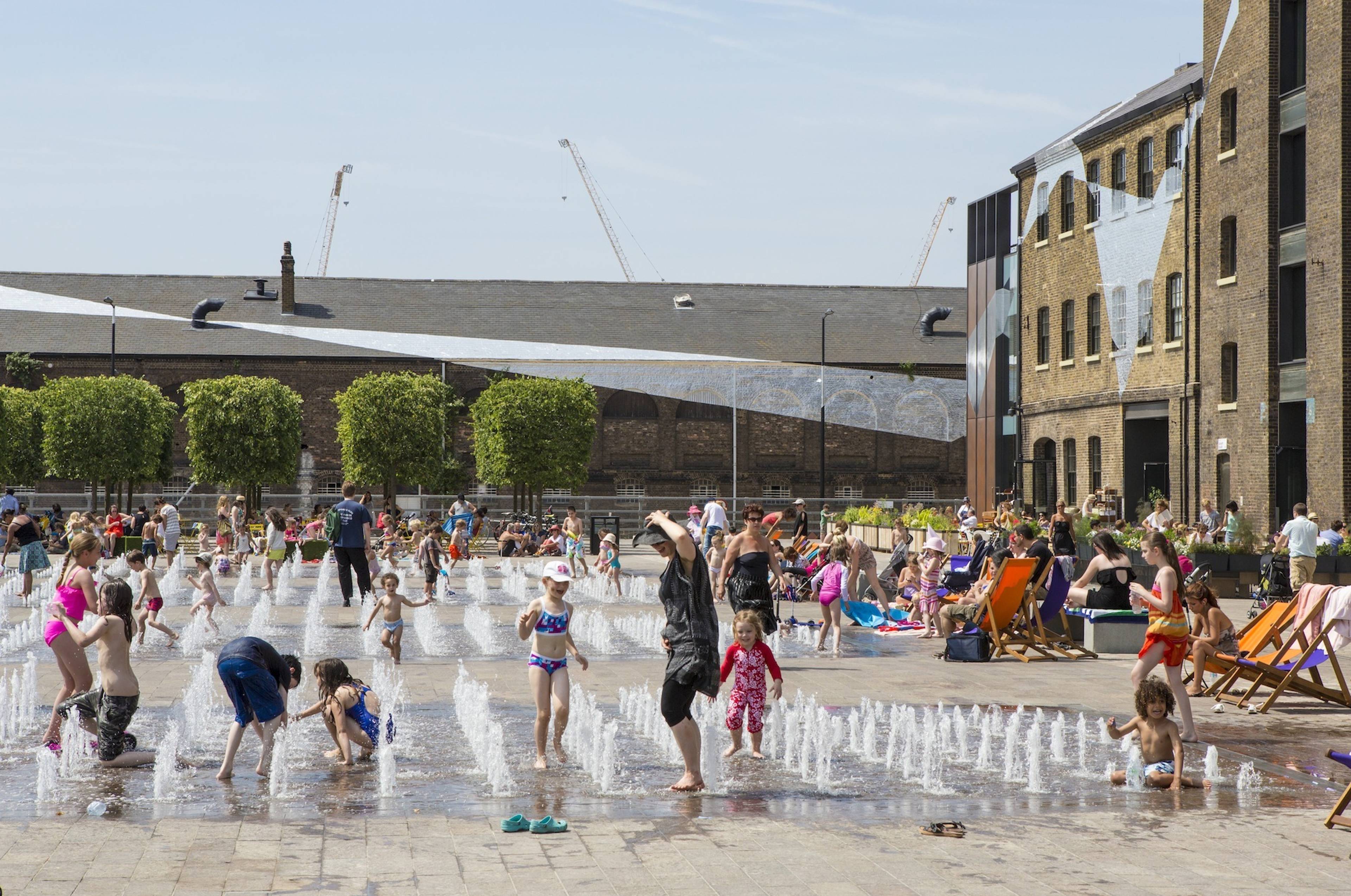A family-friendly destination in Granary Square, King's Cross