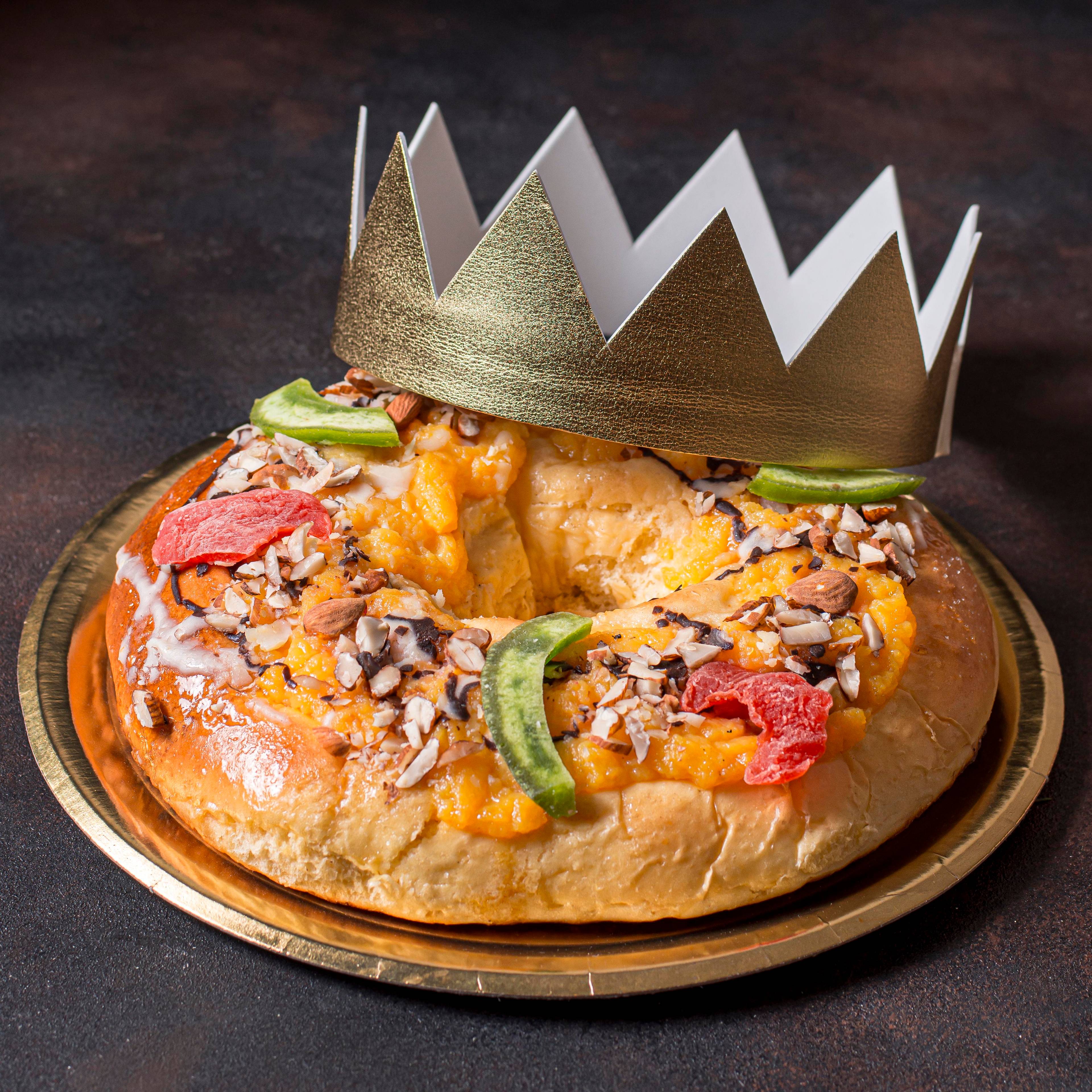 Food with crown on it