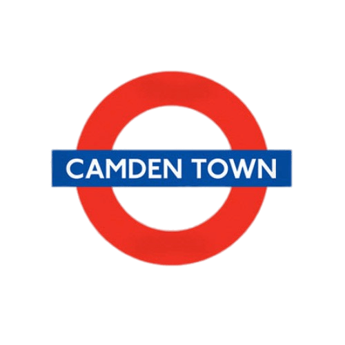 camden town underground sign