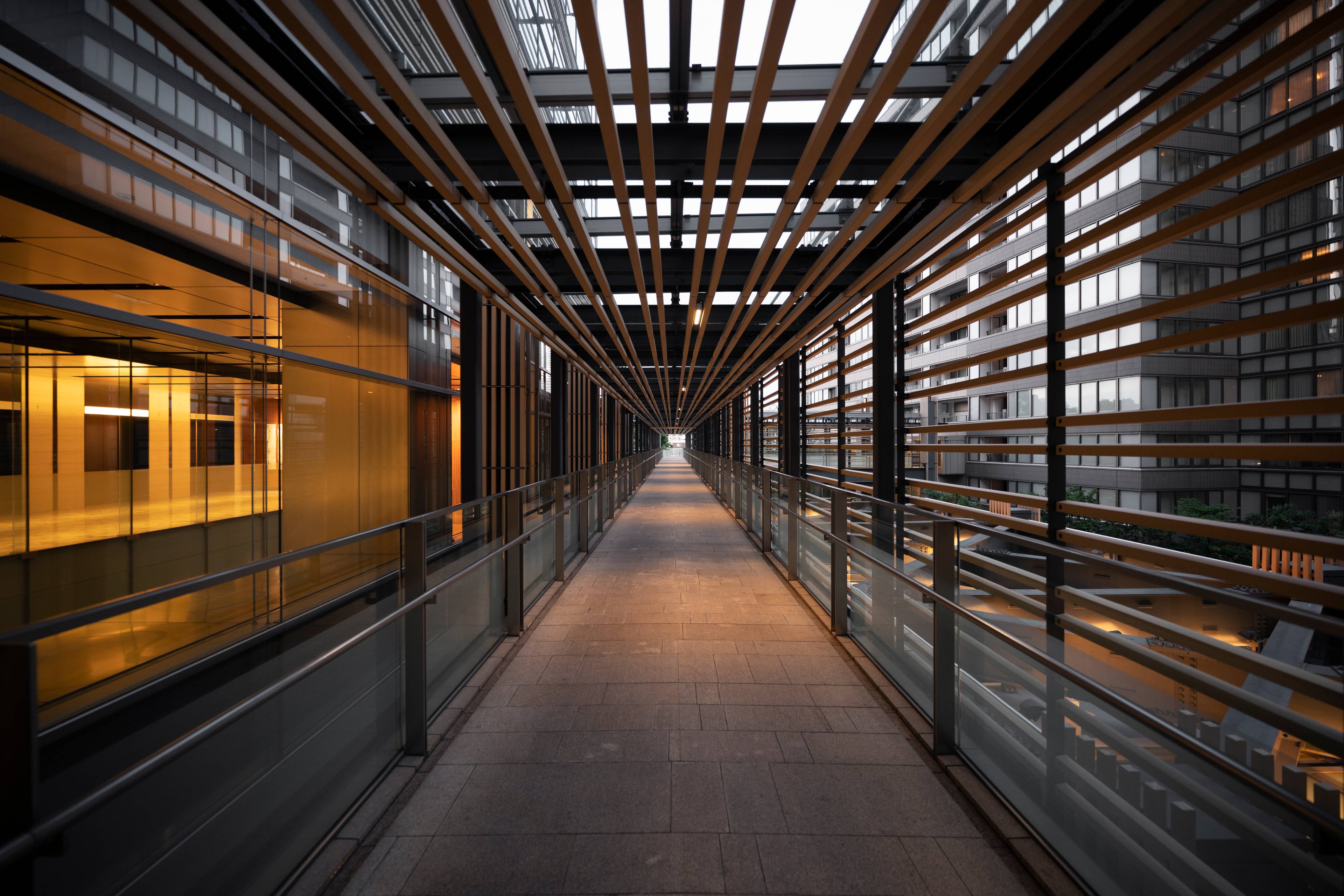 A picture of a hallway.
