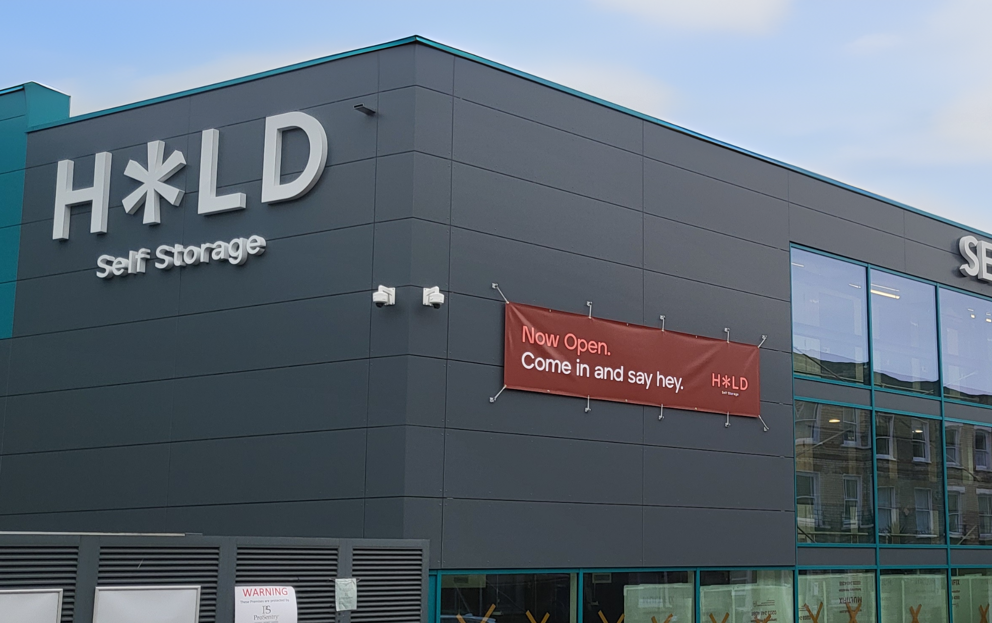 HOLD self storage facility