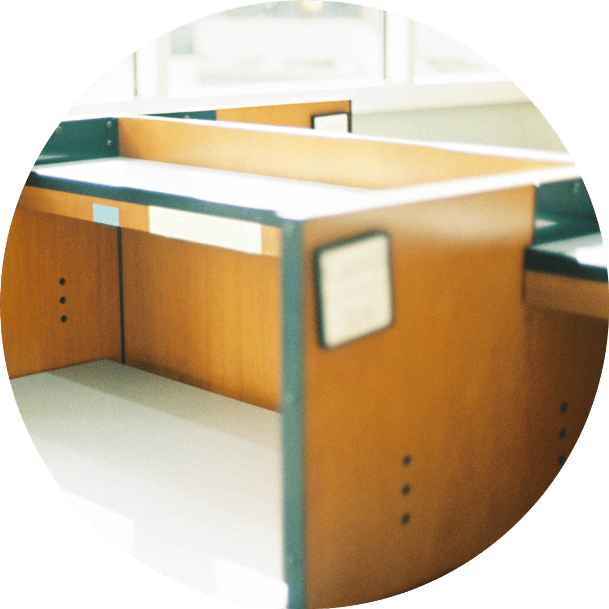 empty office desks
