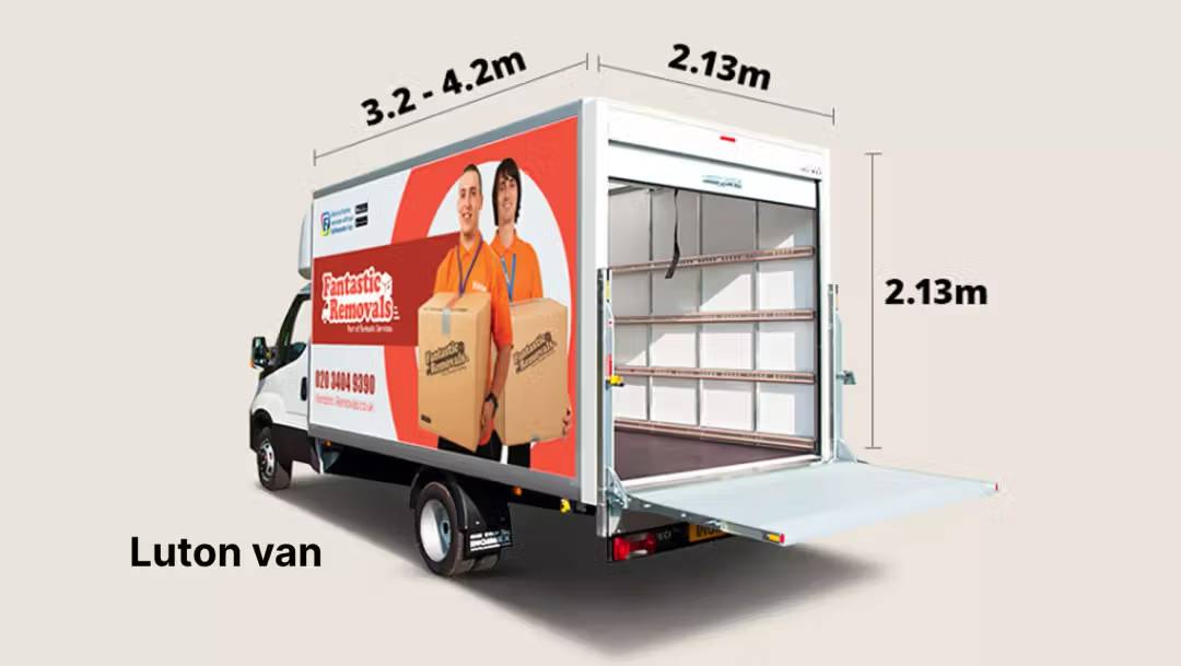 fantastic services van model illustration measurements
