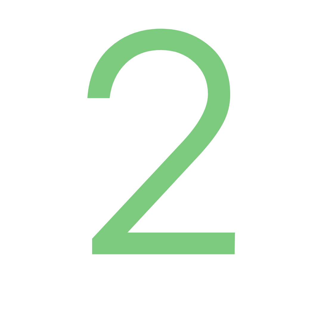 Green number 2