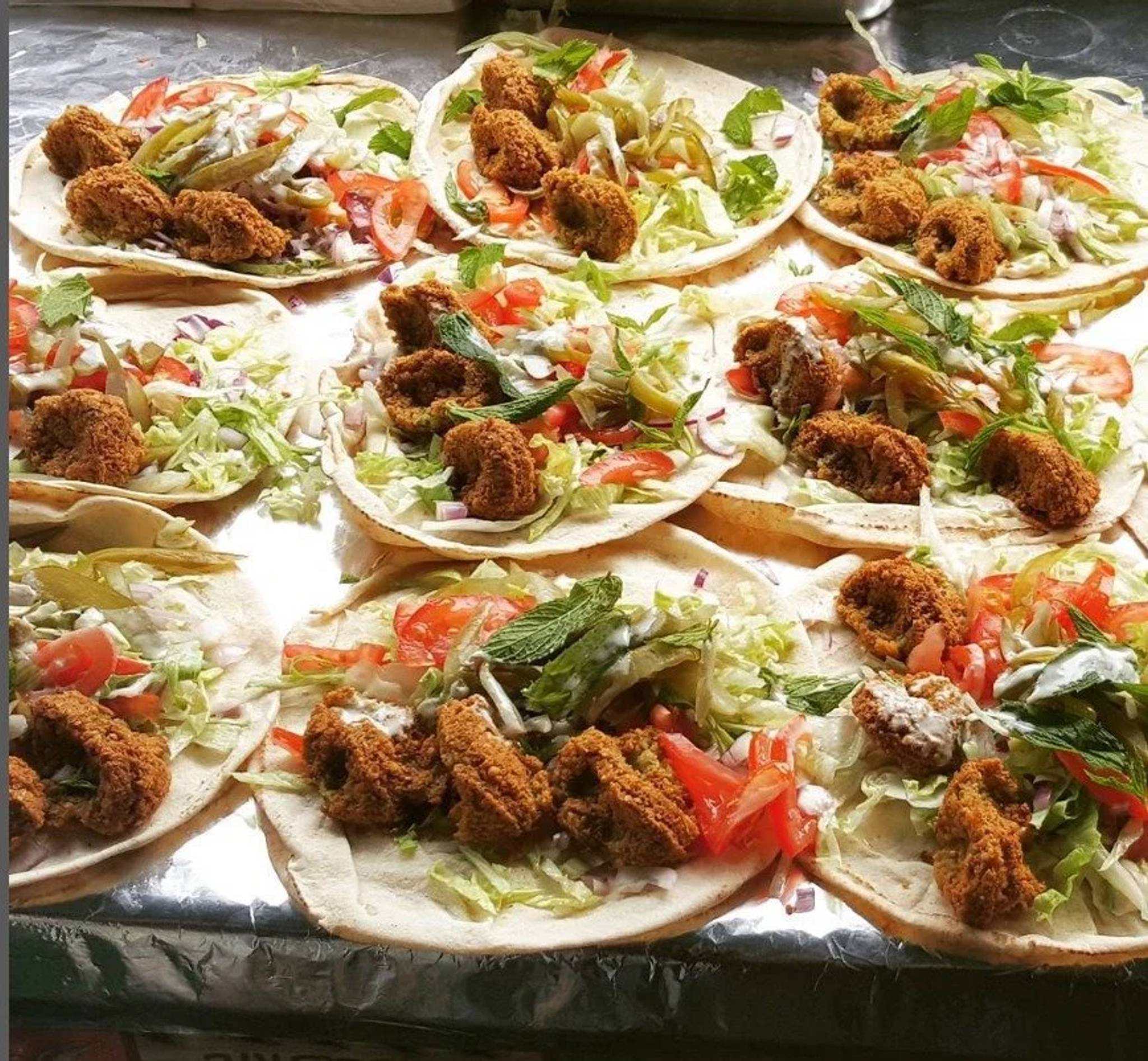 veggie wraps from portobello market