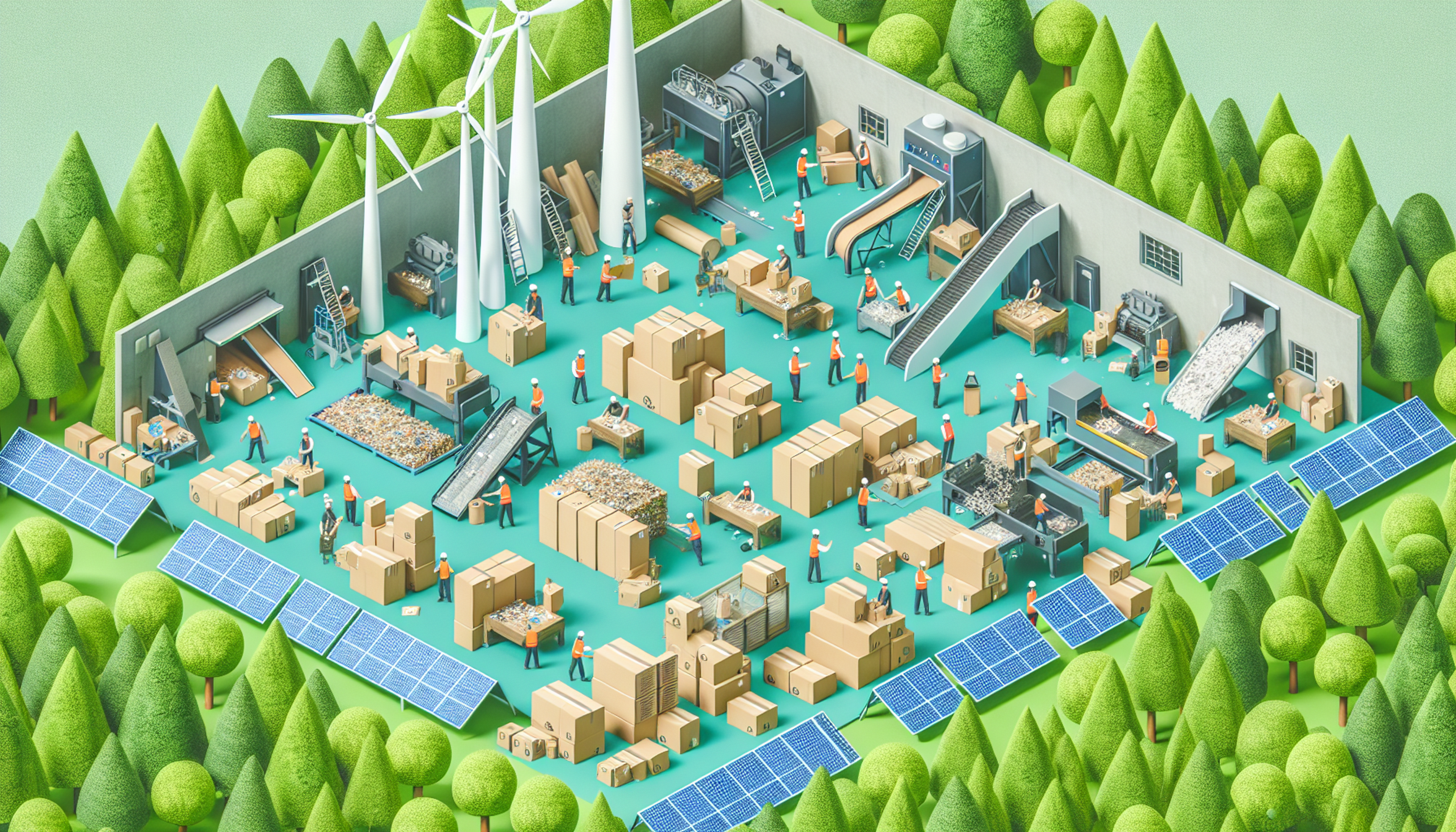 Cardboard is recyclable when used in moving and packing