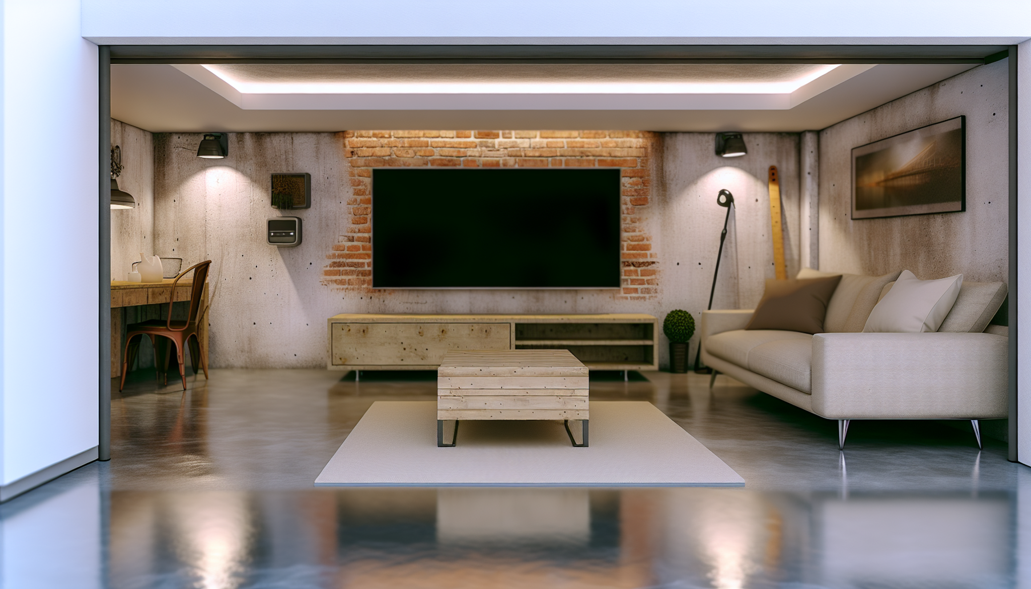 Garage conversion renovation