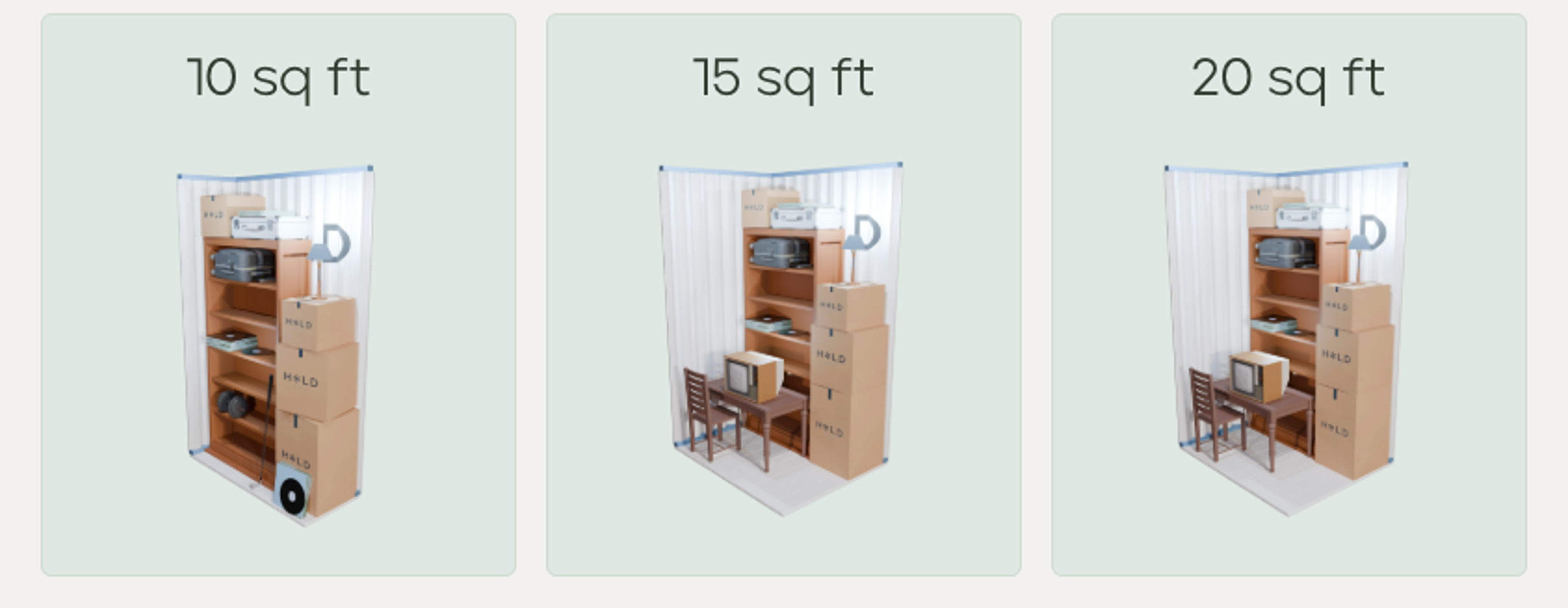 hold storage units