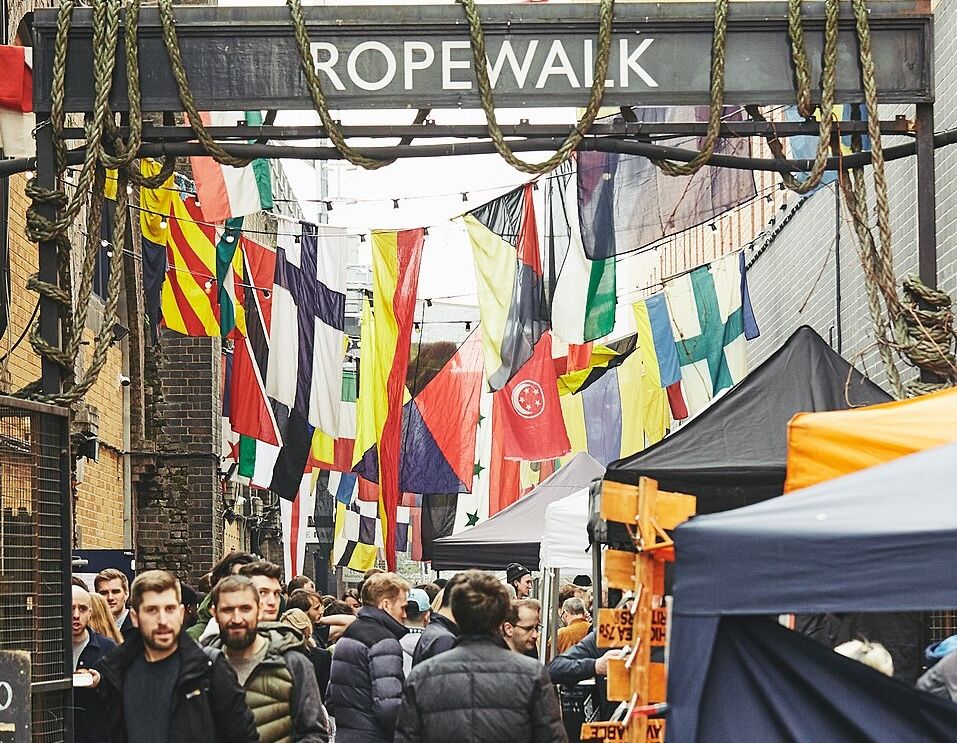 ropewalk entrance maltby street market
