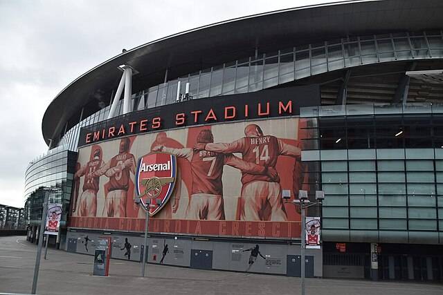 The Emirates Stadium