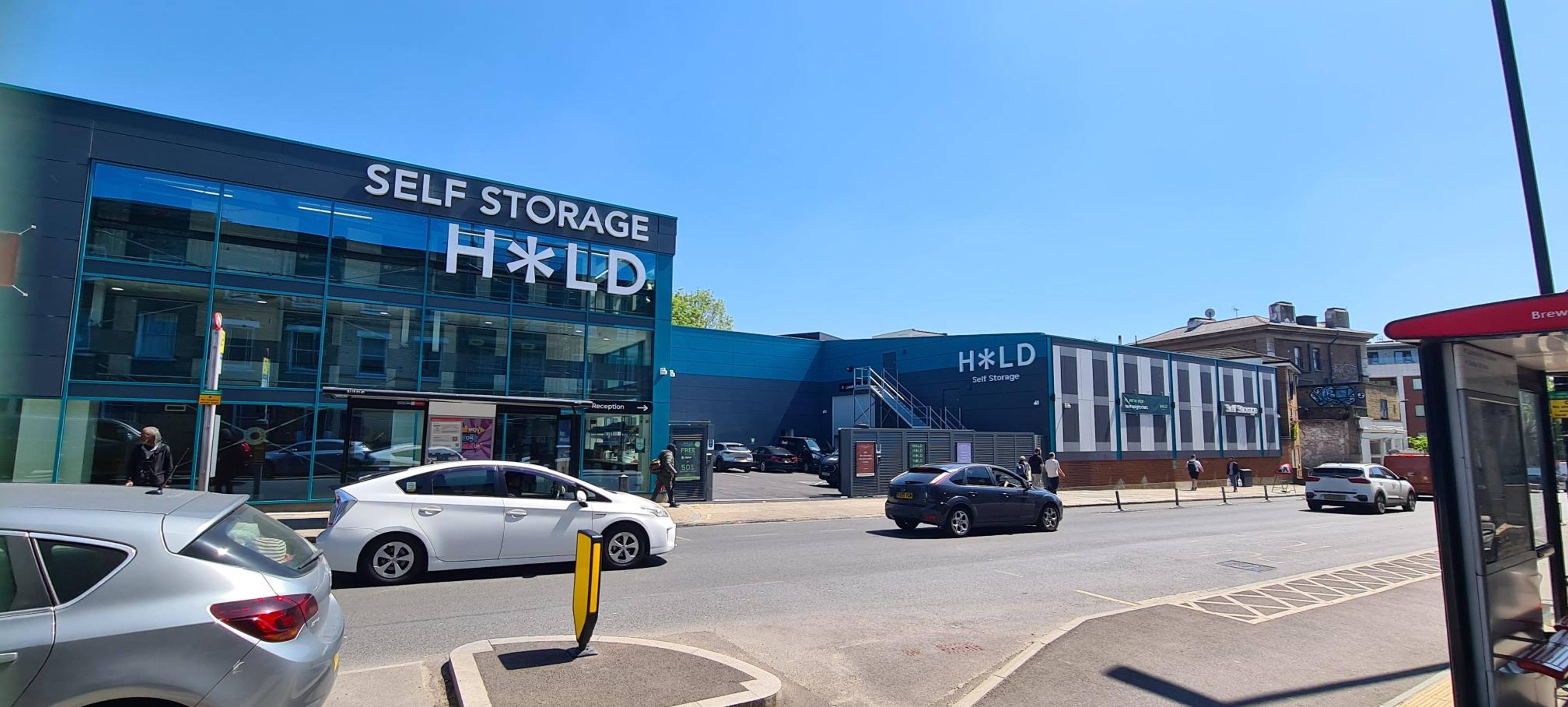 HOLD storage facility view from outside