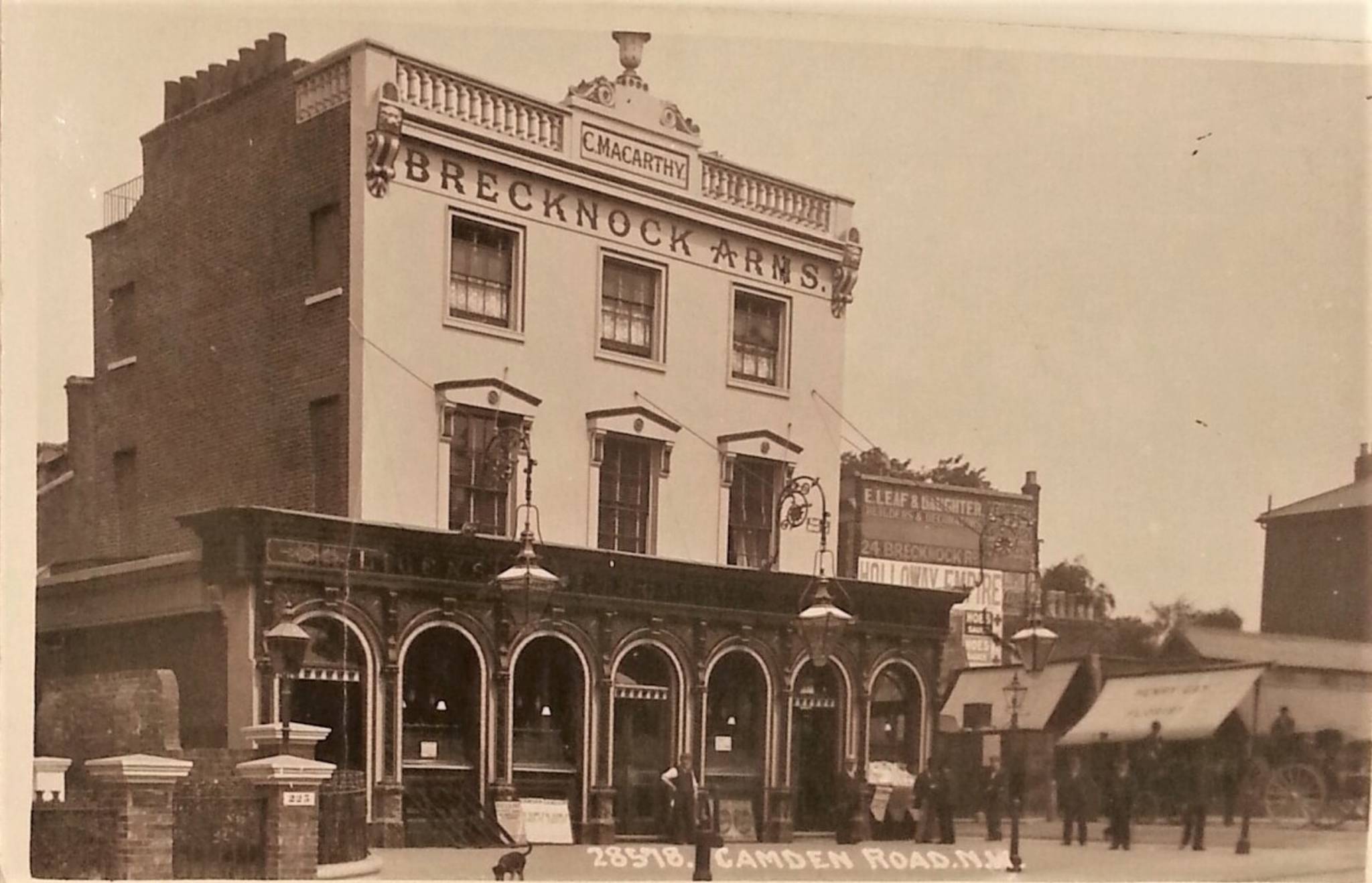 Brecknock Arms, Camden Town History