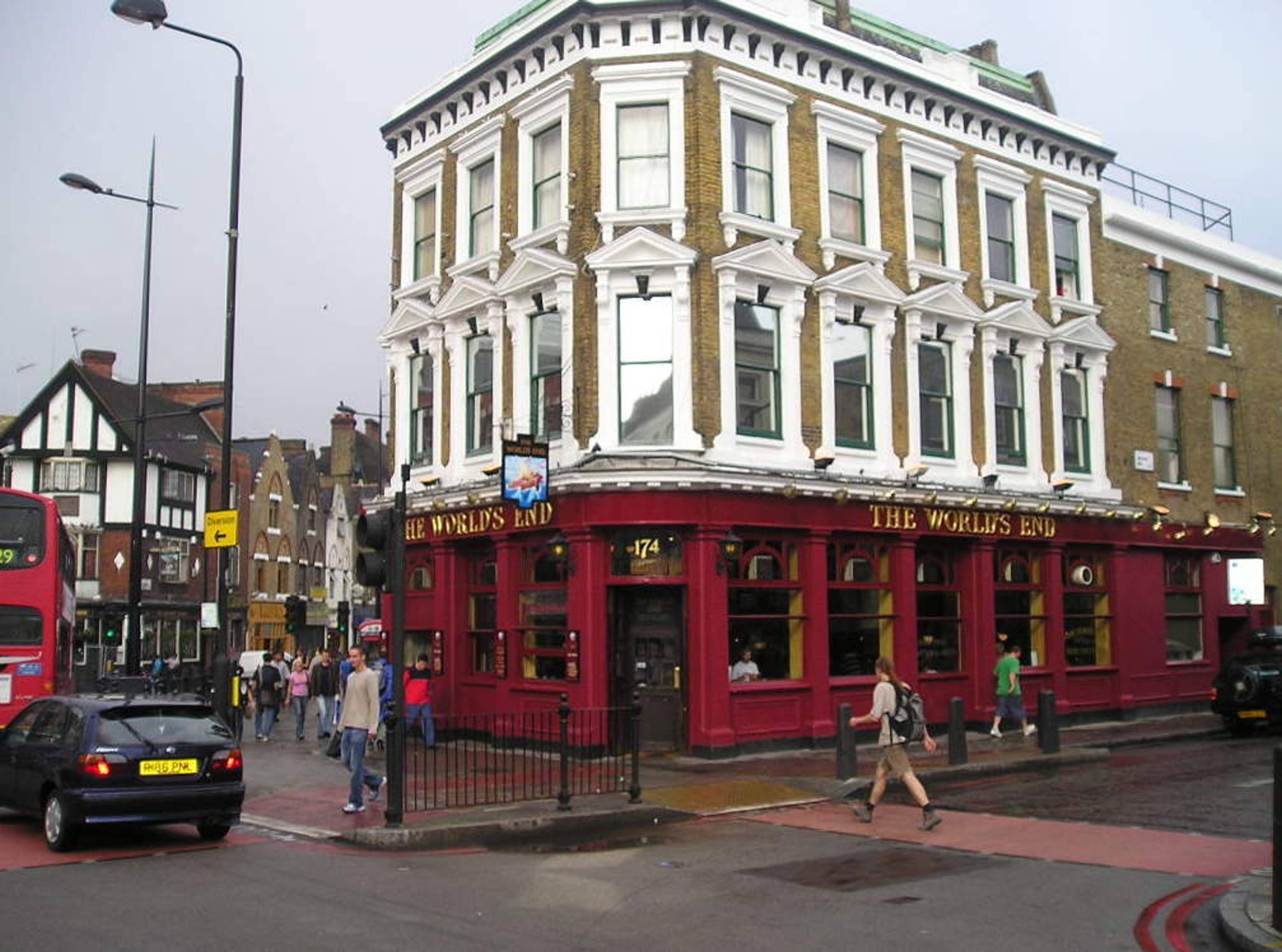 The World's End pub in Camden
