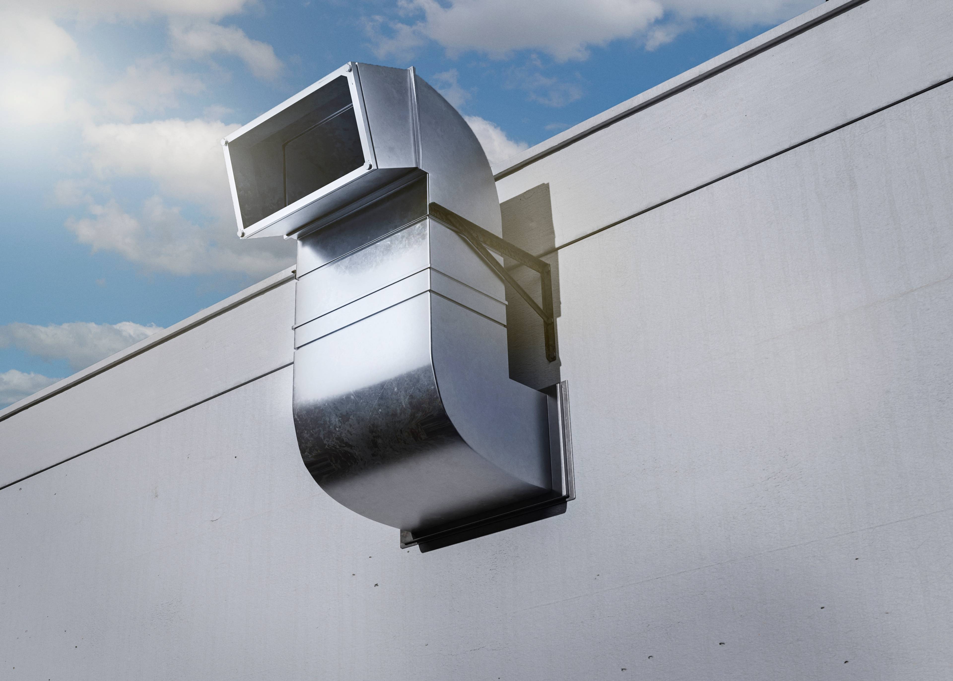 ventilation system on building