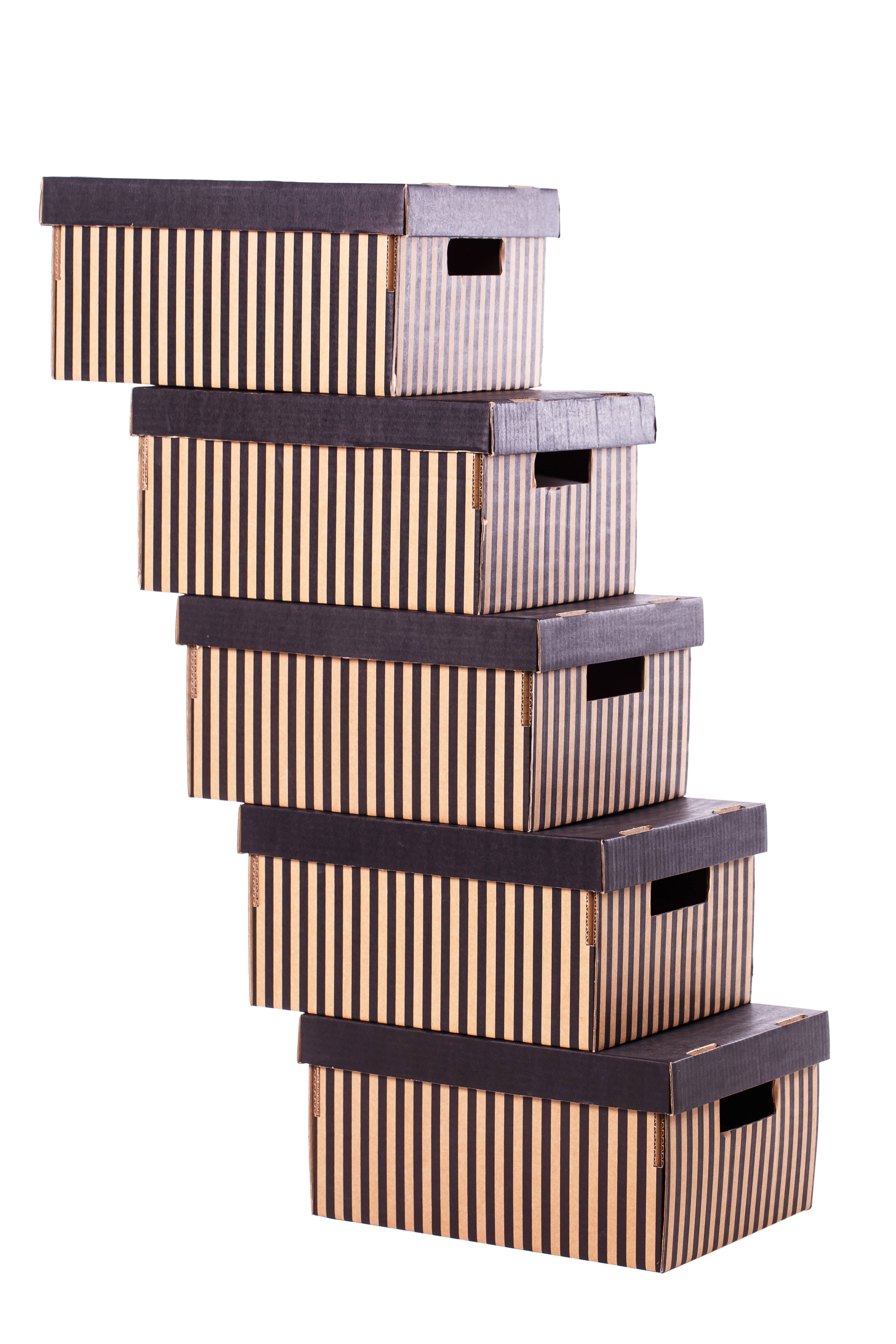 A stack of boxes