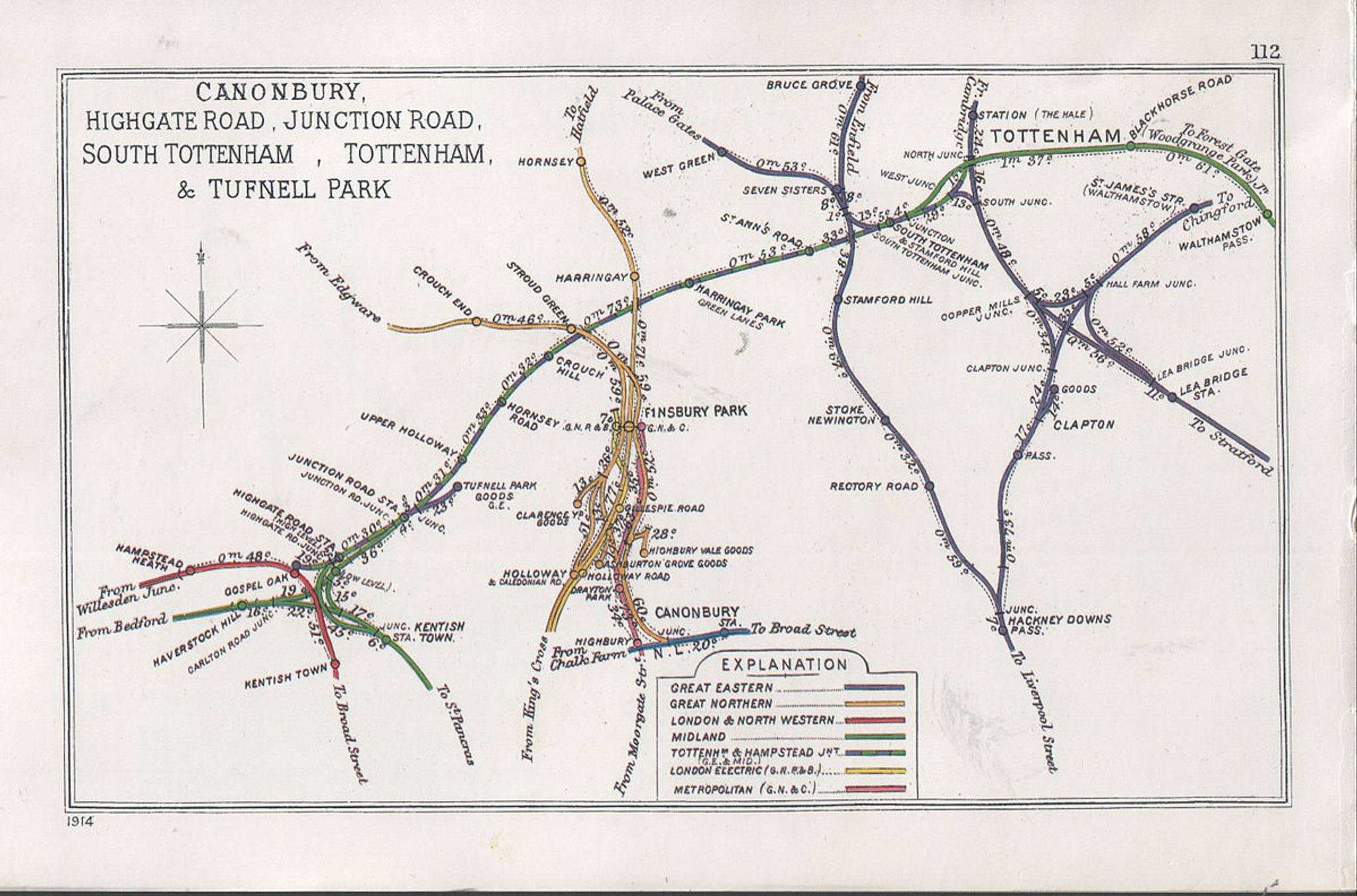 Canonbury, Highgate Road, Junction Road, South Tottenham, Tottenham & Tufnell Park