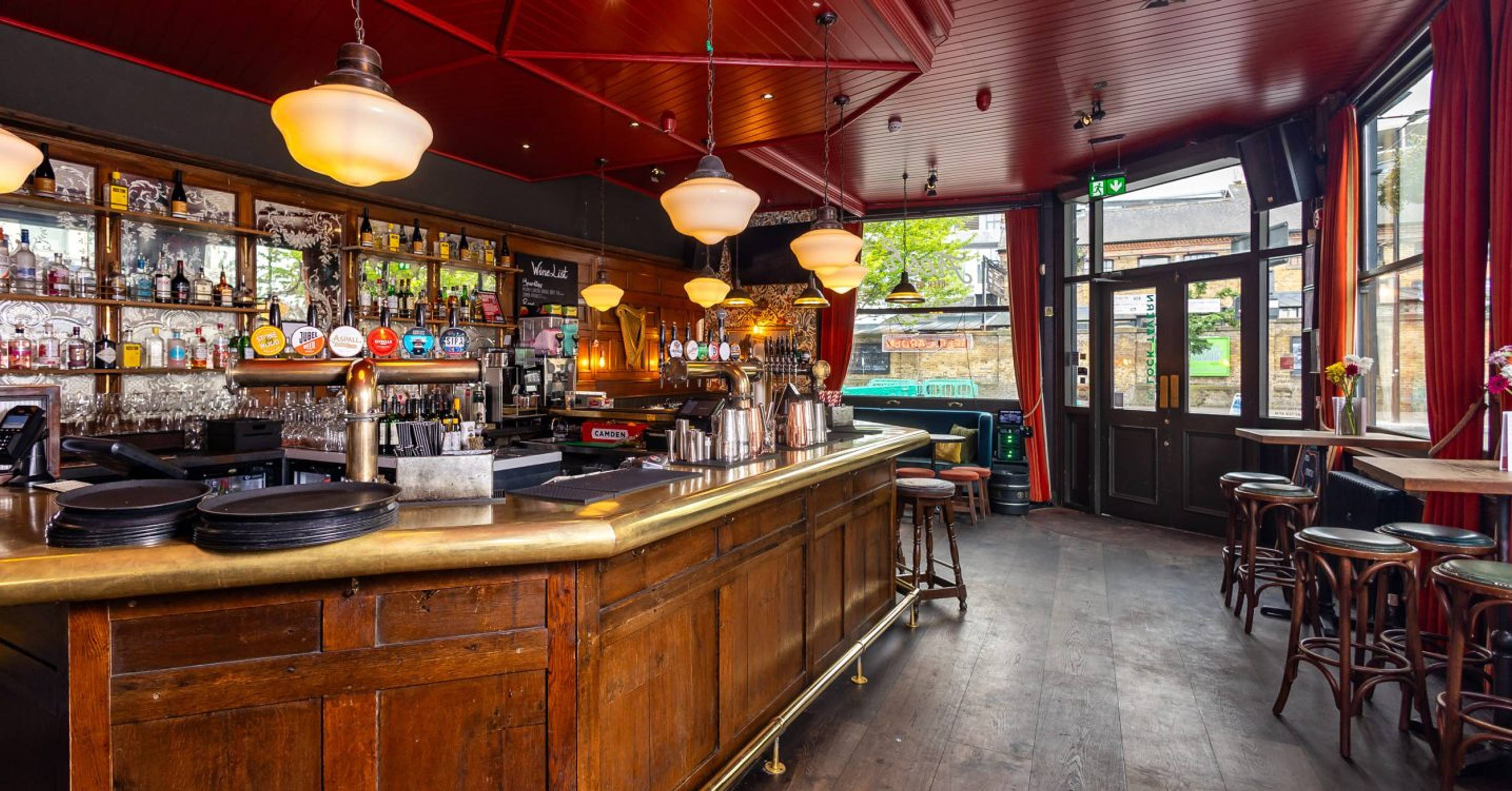 Interior of The Lock Tavern