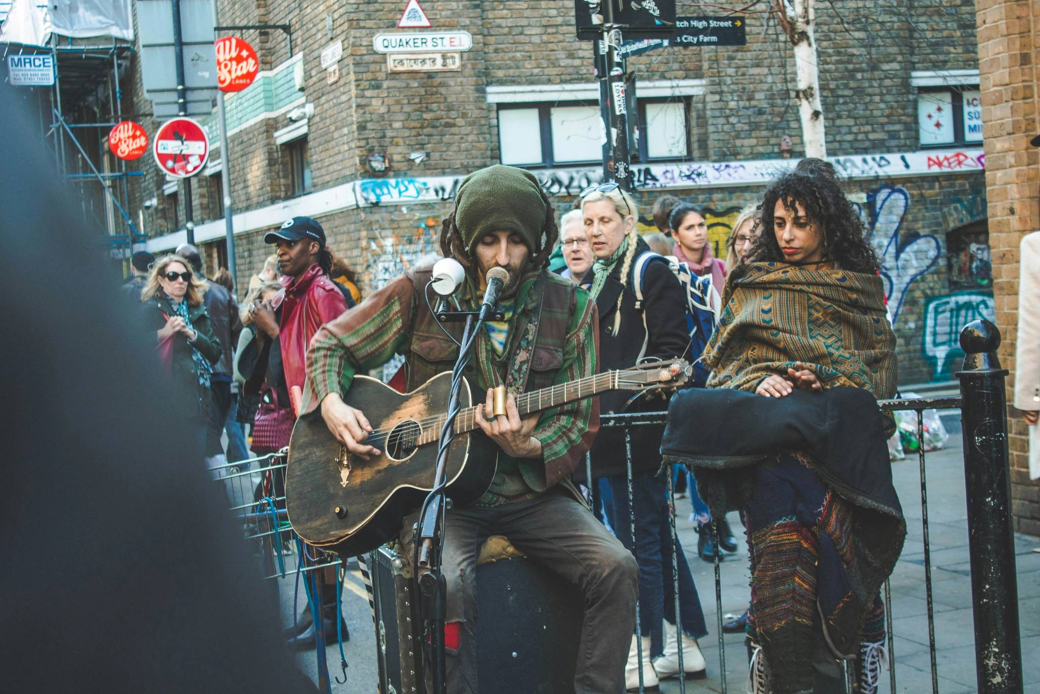 brick lane street performance