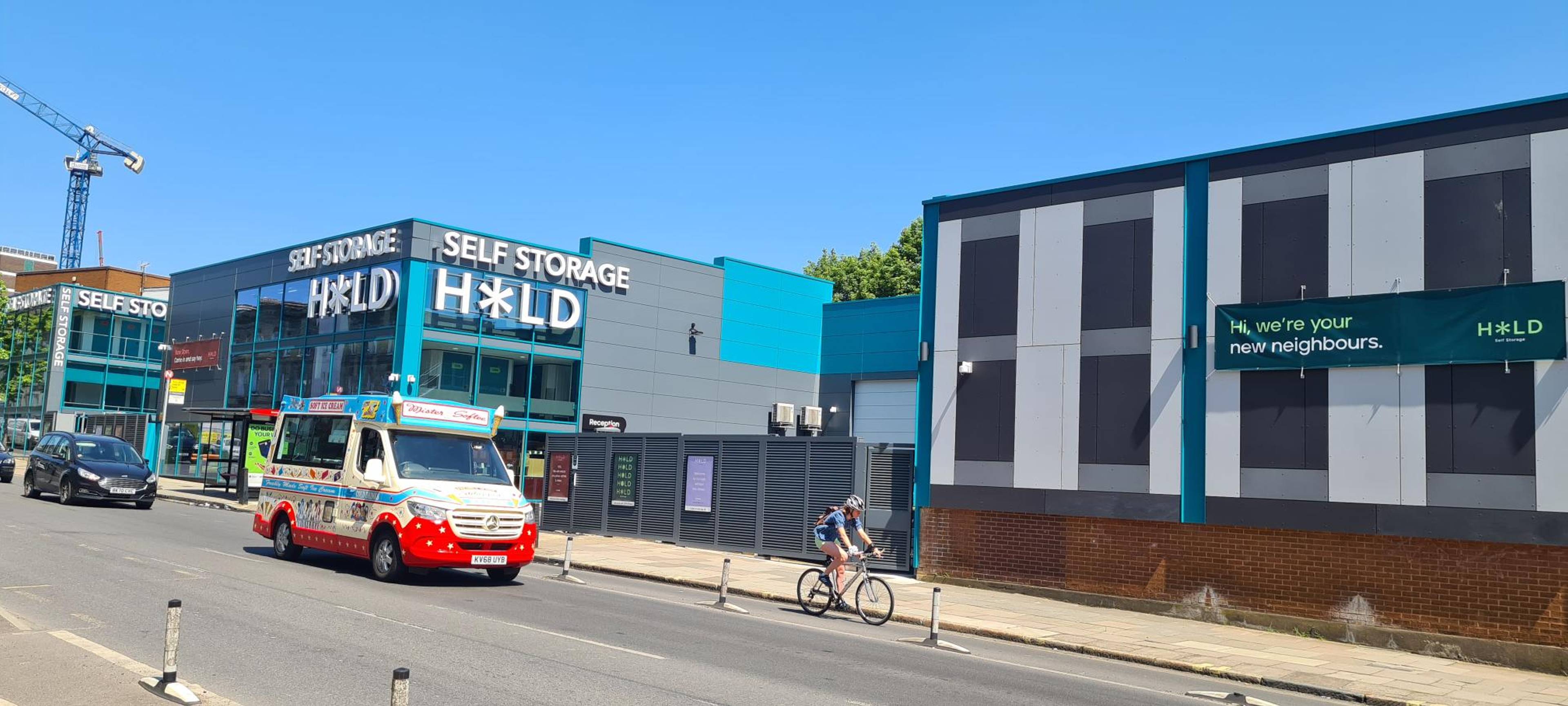 HOLD self storage facility