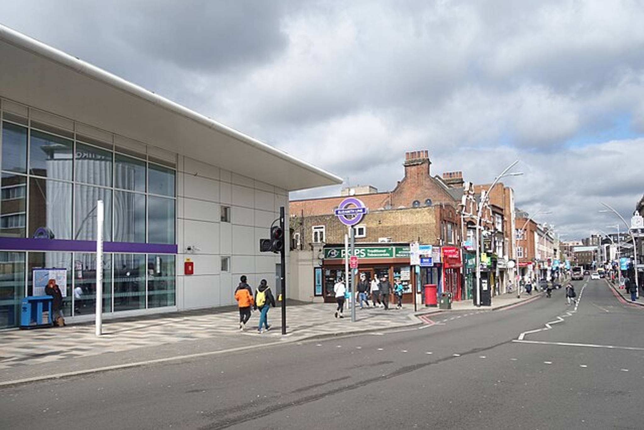 outside ilford station, greater london