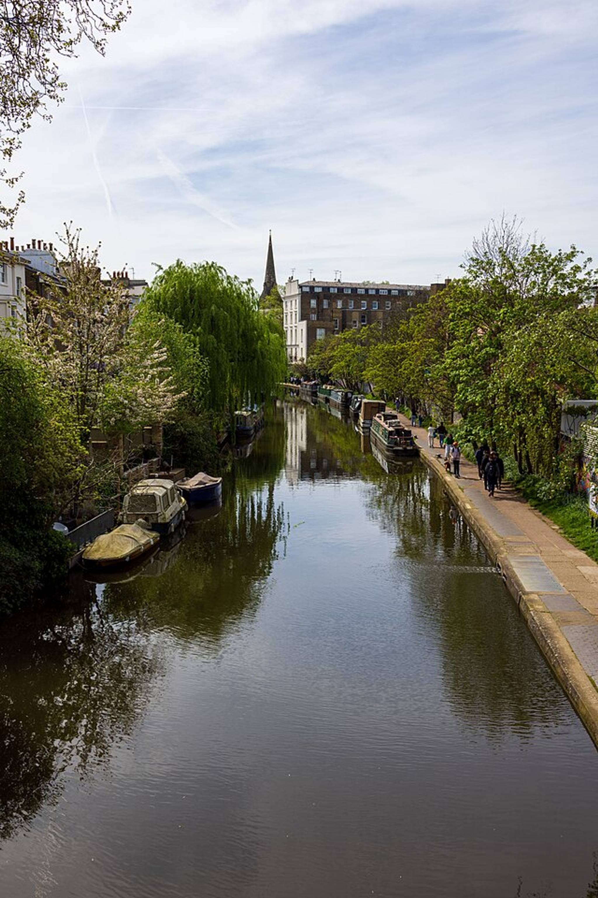 Regent's Canal from Gloucester Avenue bridge